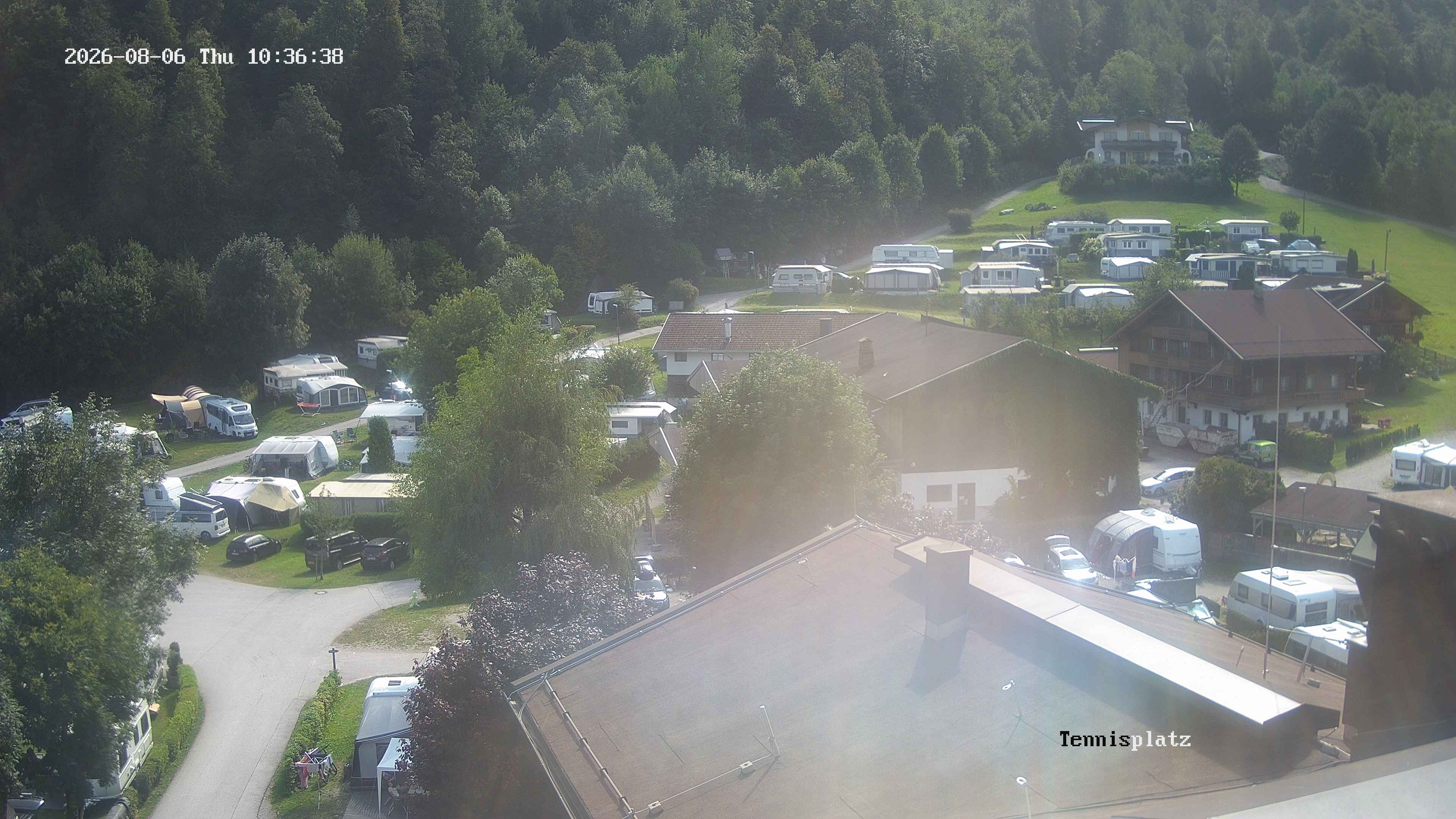Archiv Foto Webcam Camping Aufenfeld - Appartements