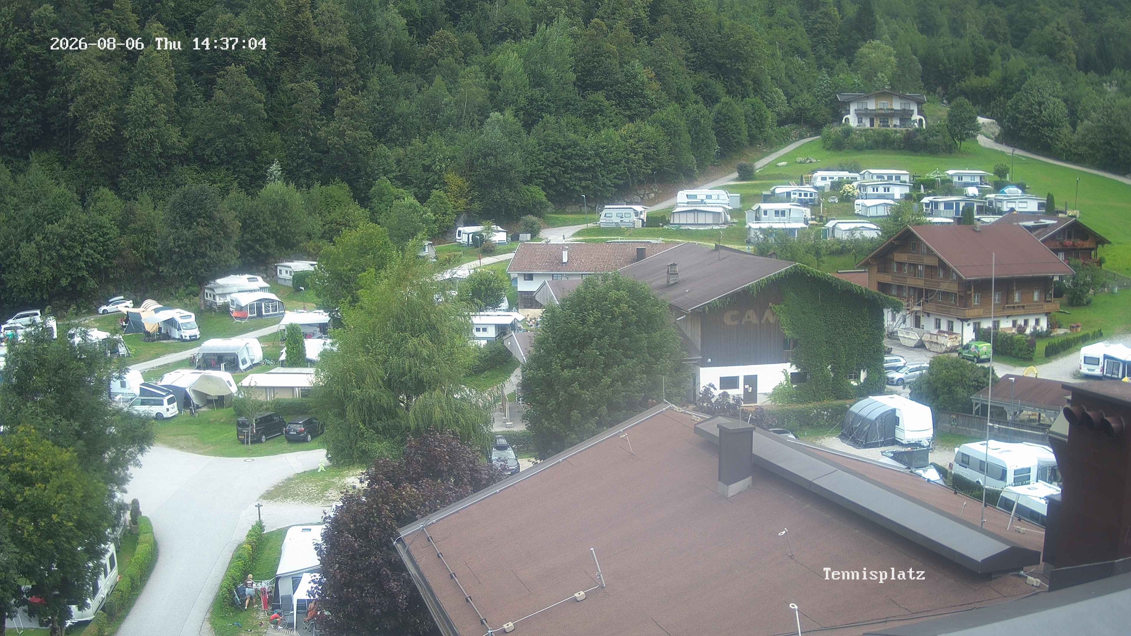 Archiv Foto Webcam Camping Aufenfeld - Appartements