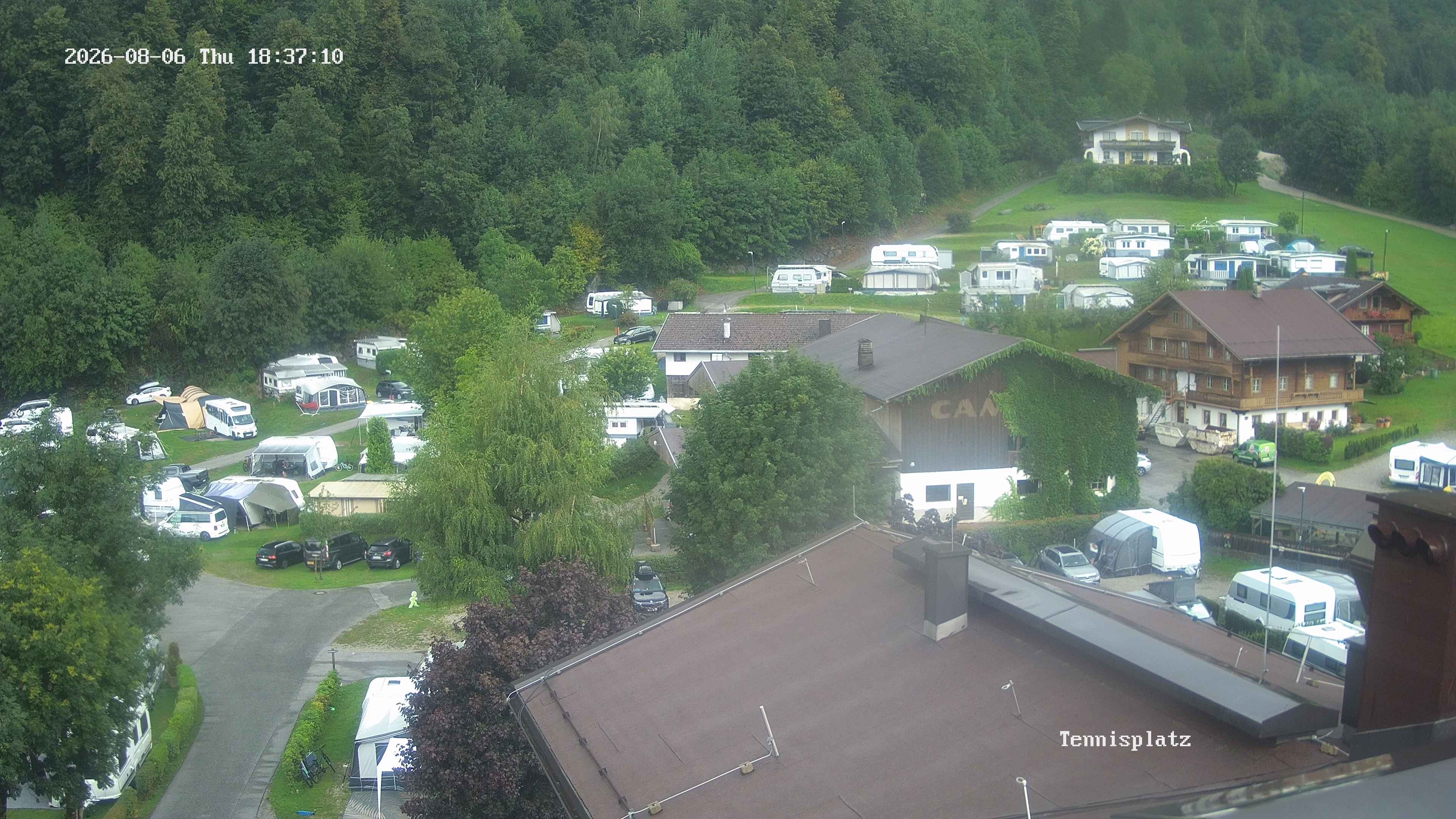Archiv Foto Webcam Camping Aufenfeld - Appartements