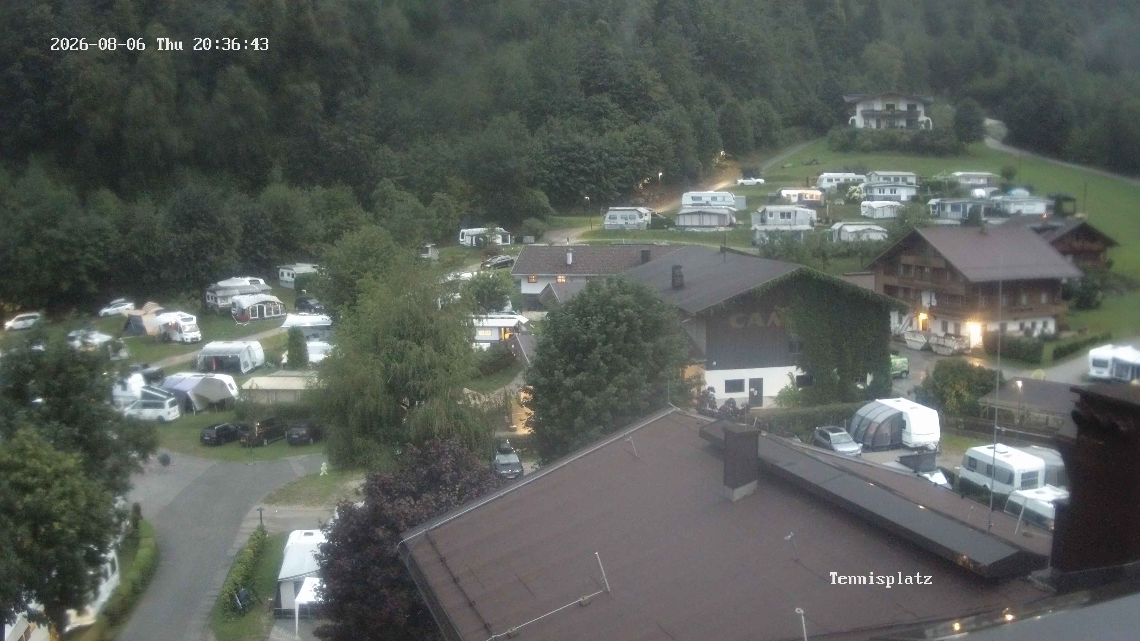 Archiv Foto Webcam Camping Aufenfeld - Appartements