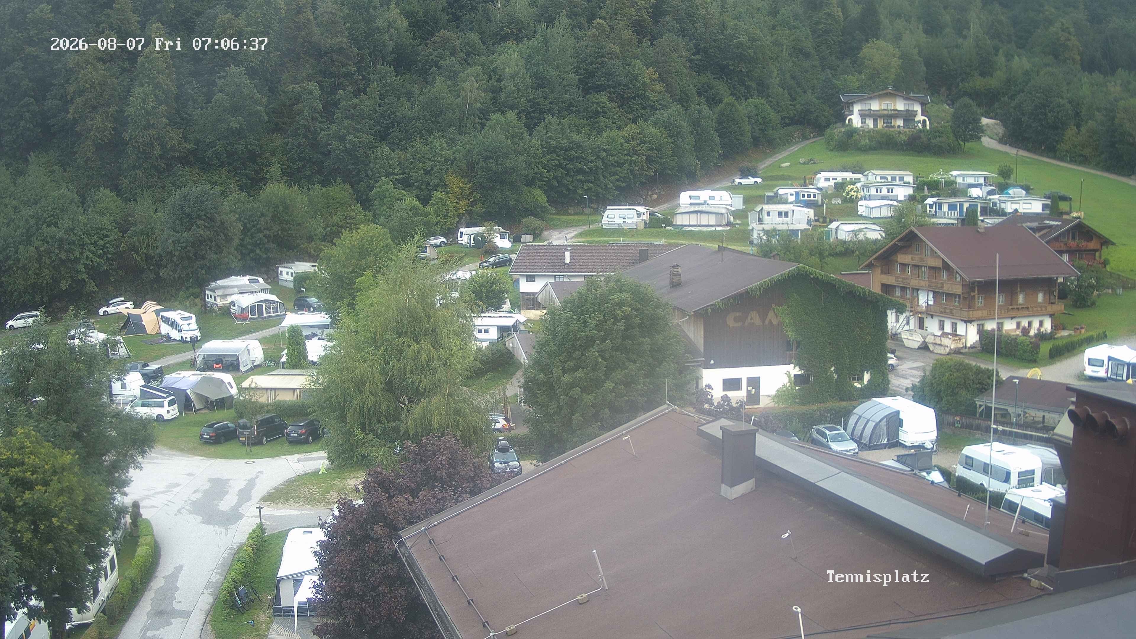 Archived image Webcam Camping Aufenfeld - View Wiesenhof