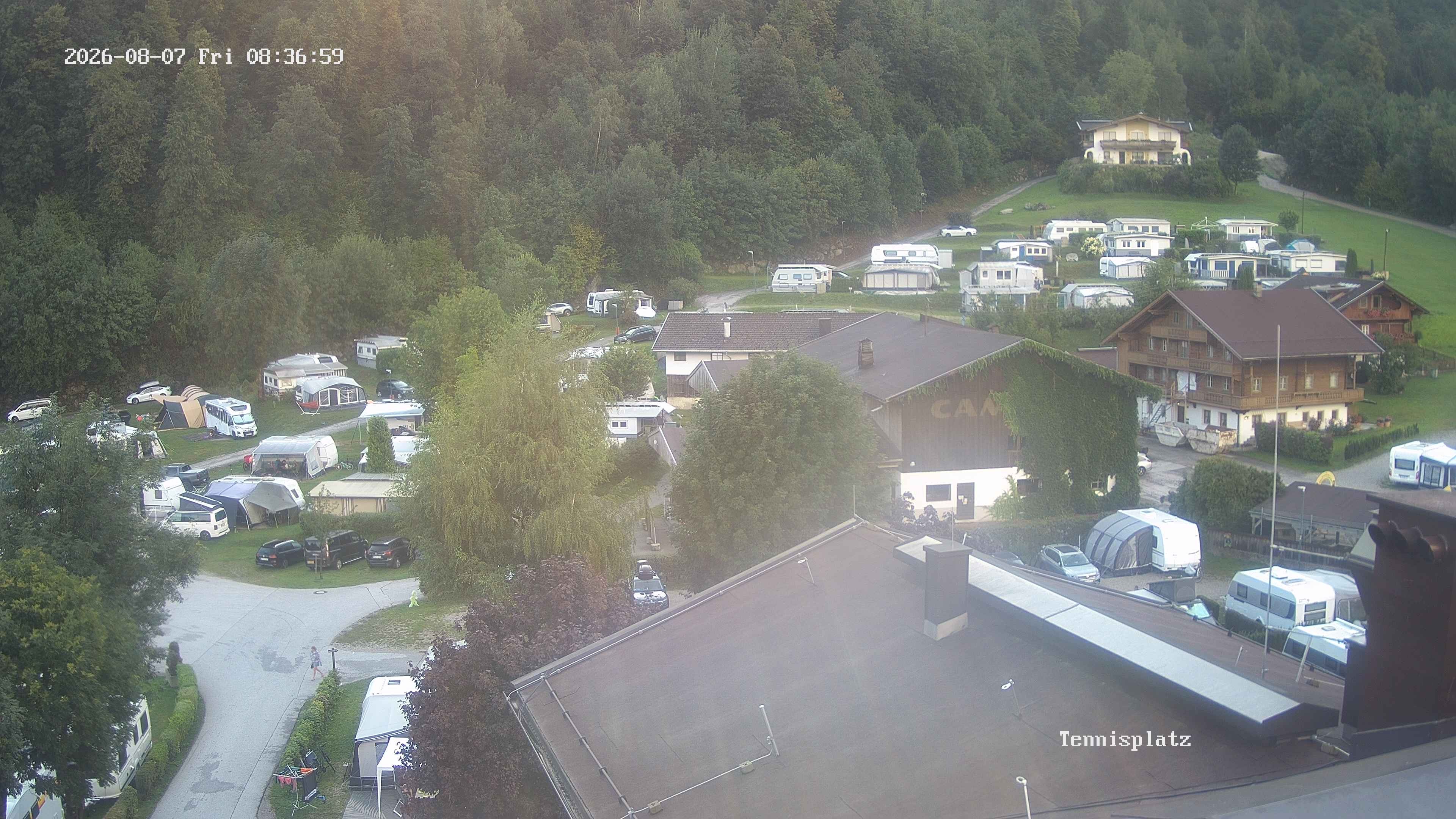 Archived image Webcam Camping Aufenfeld - View Wiesenhof