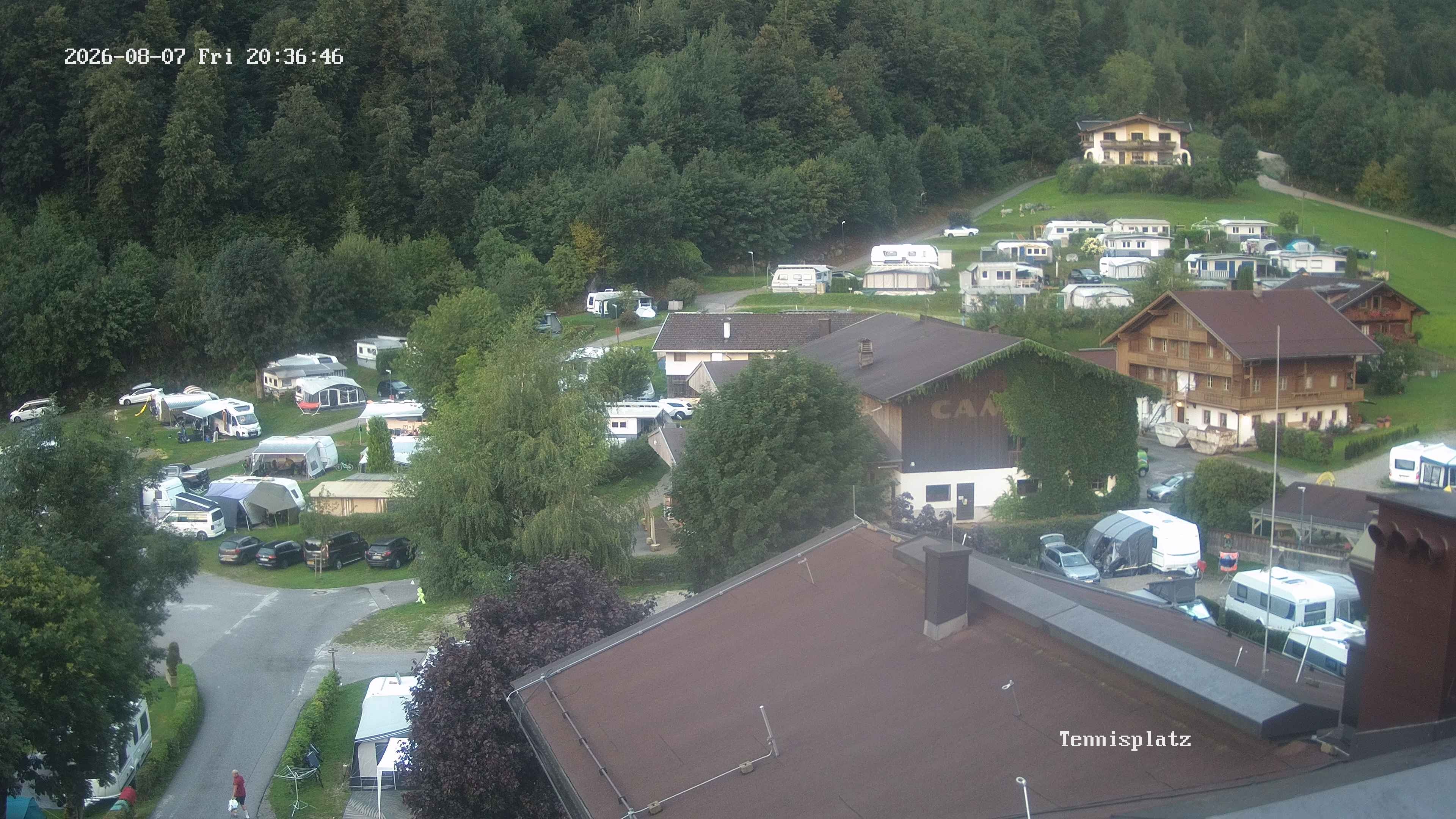 Archiv Foto Webcam Camping Aufenfeld - Appartements