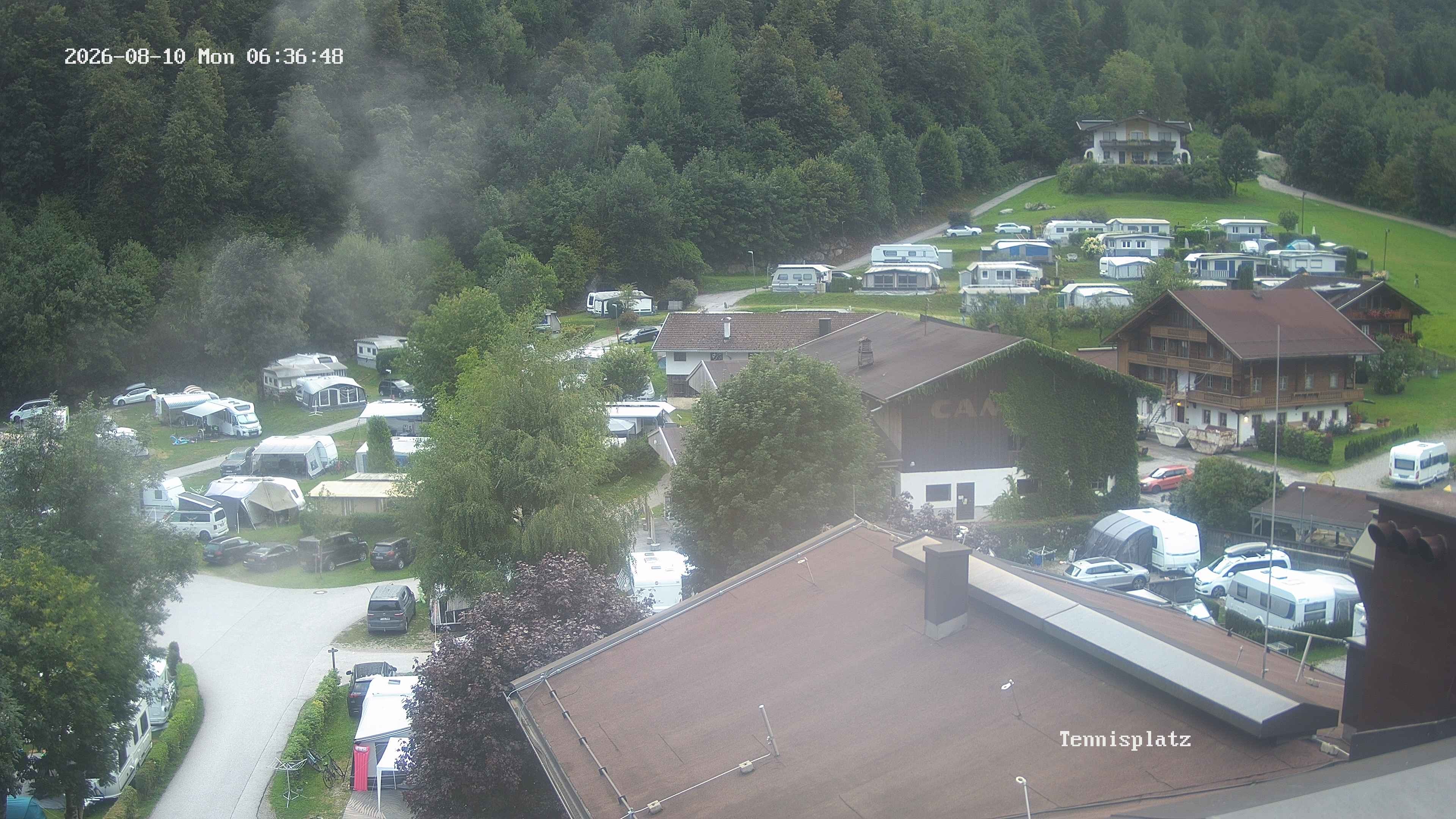 Archived image Webcam Camping Aufenfeld - View Wiesenhof
