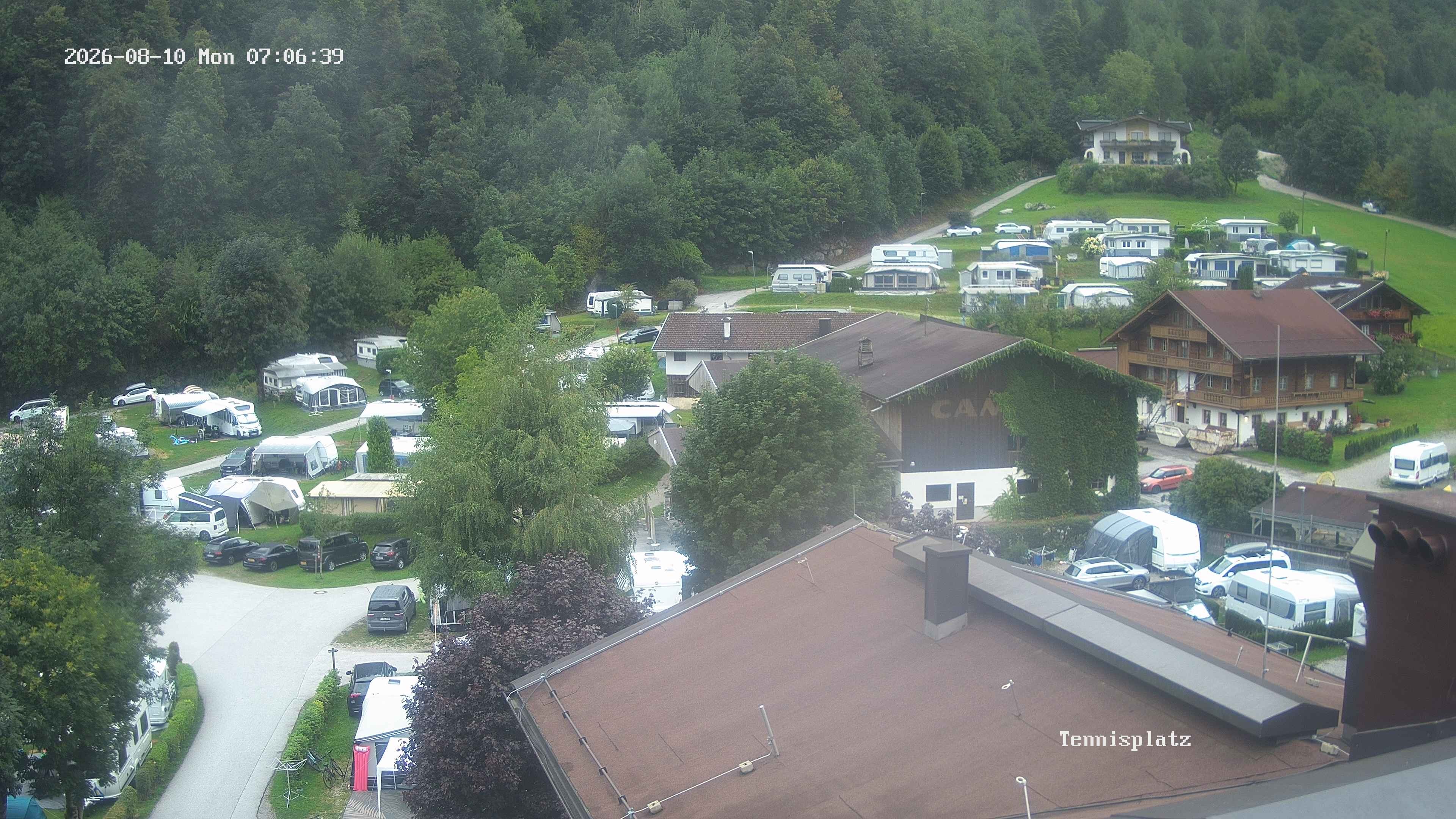 Archived image Webcam Camping Aufenfeld - View Wiesenhof
