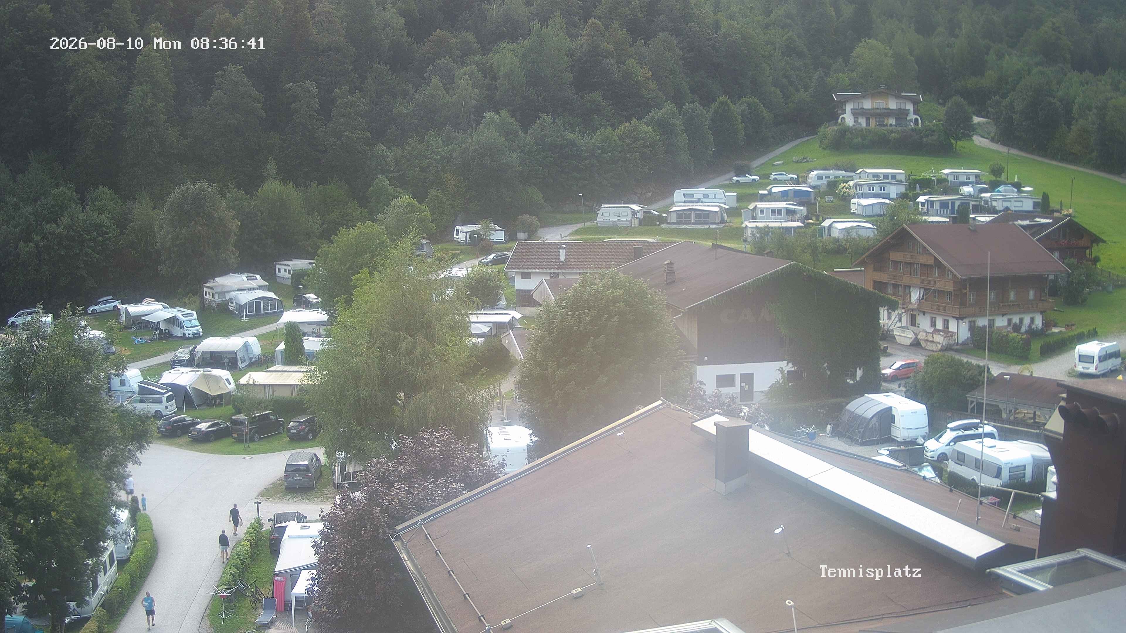 Archived image Webcam Camping Aufenfeld - View Wiesenhof