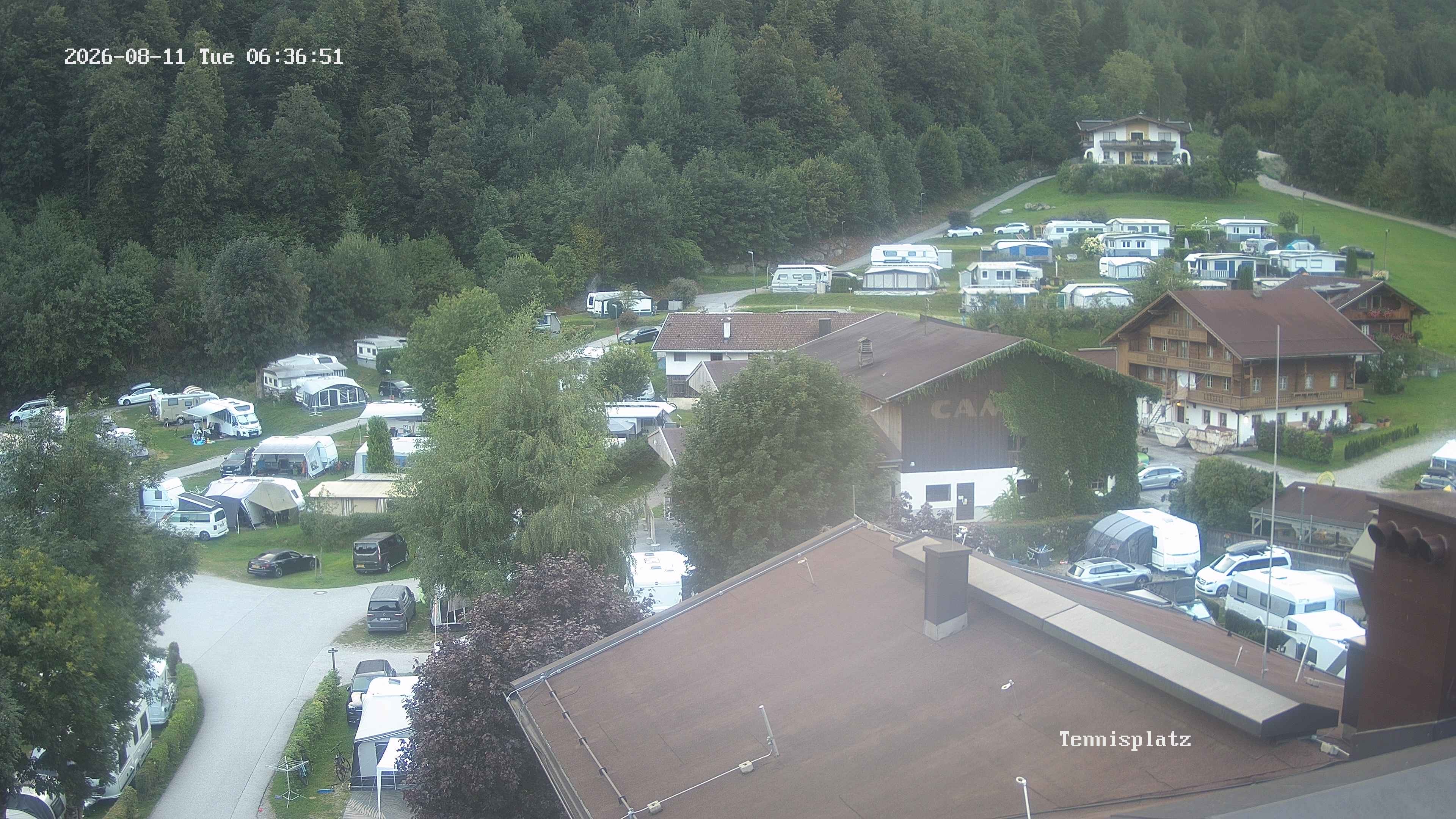 Archiv Foto Webcam Camping Aufenfeld - Appartements