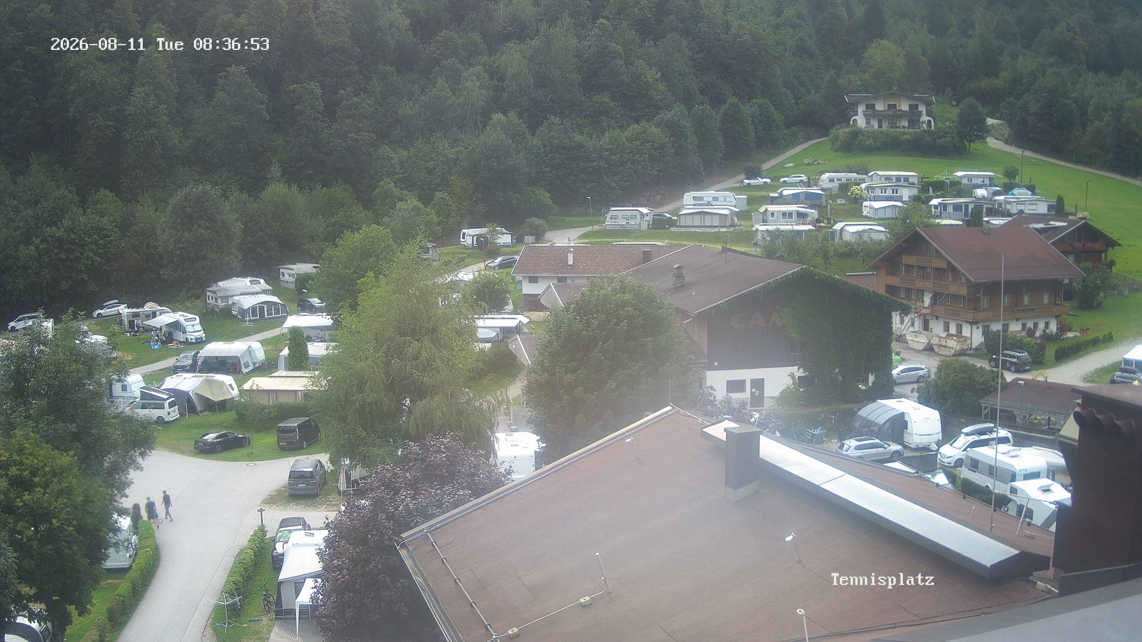Archiv Foto Webcam Camping Aufenfeld - Appartements