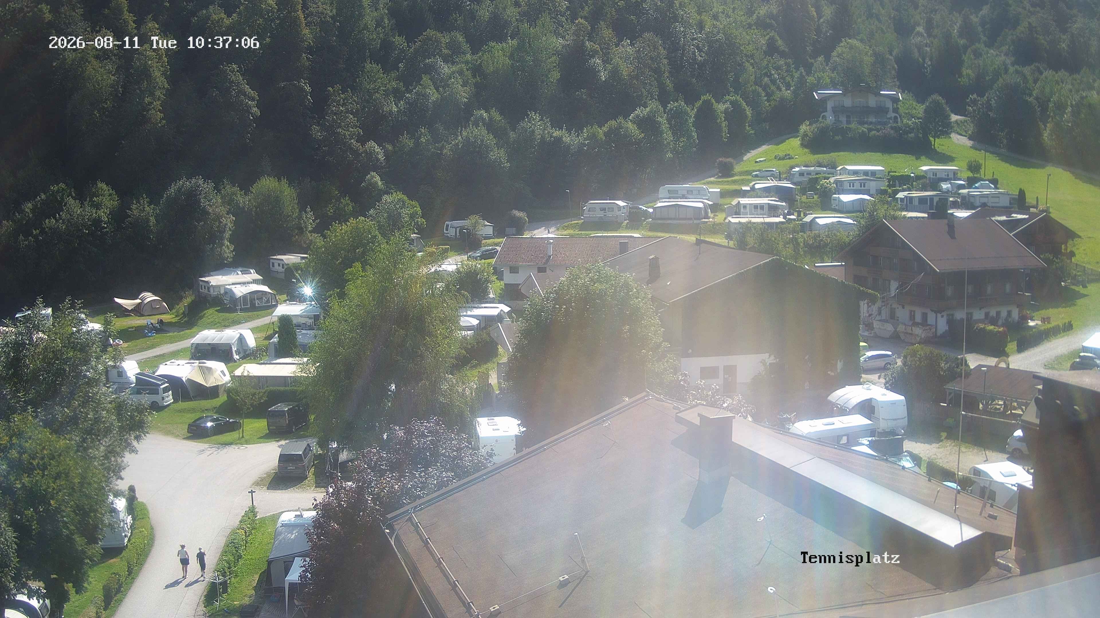 Archiv Foto Webcam Camping Aufenfeld - Appartements