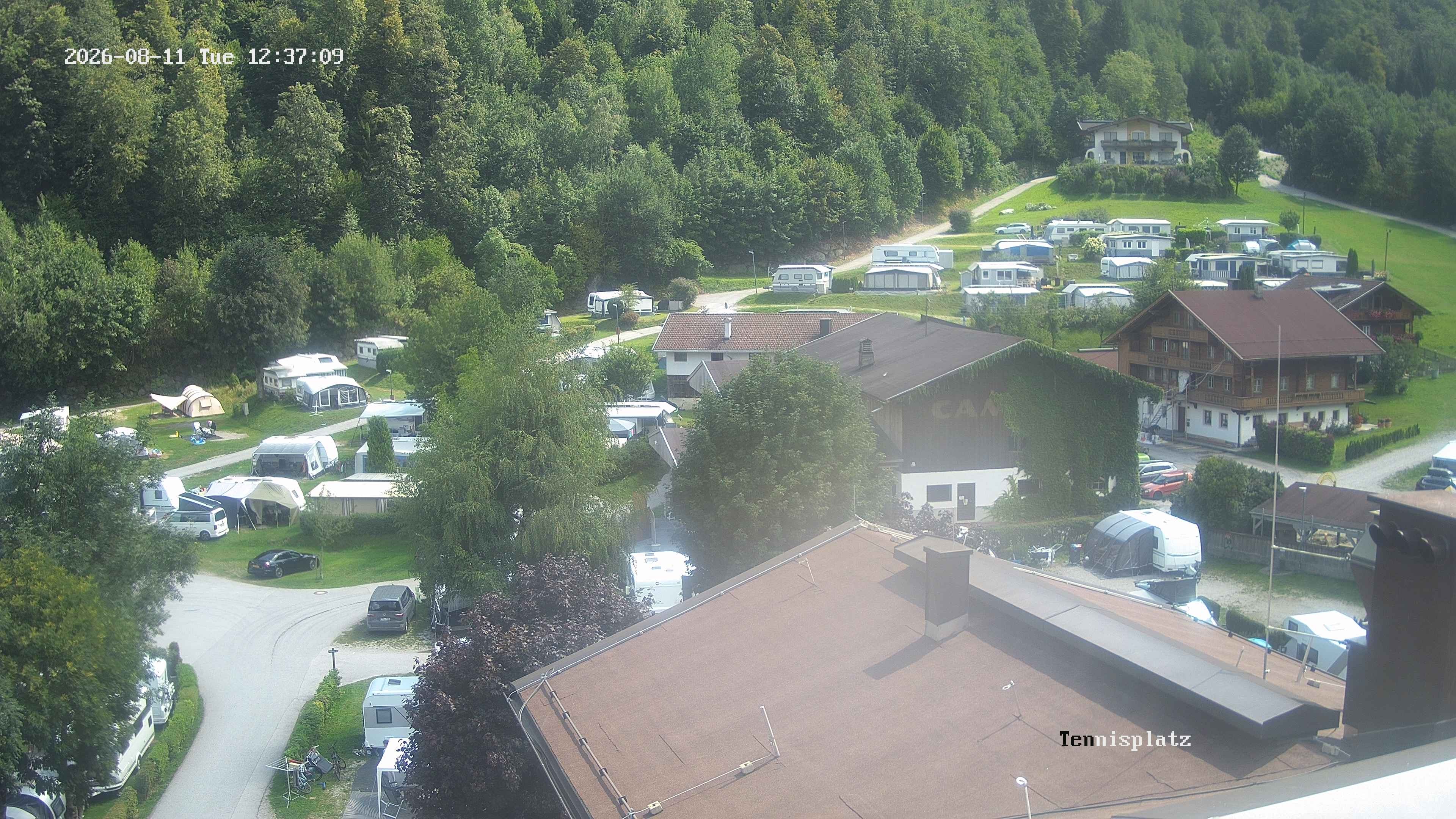 Archiv Foto Webcam Camping Aufenfeld - Appartements