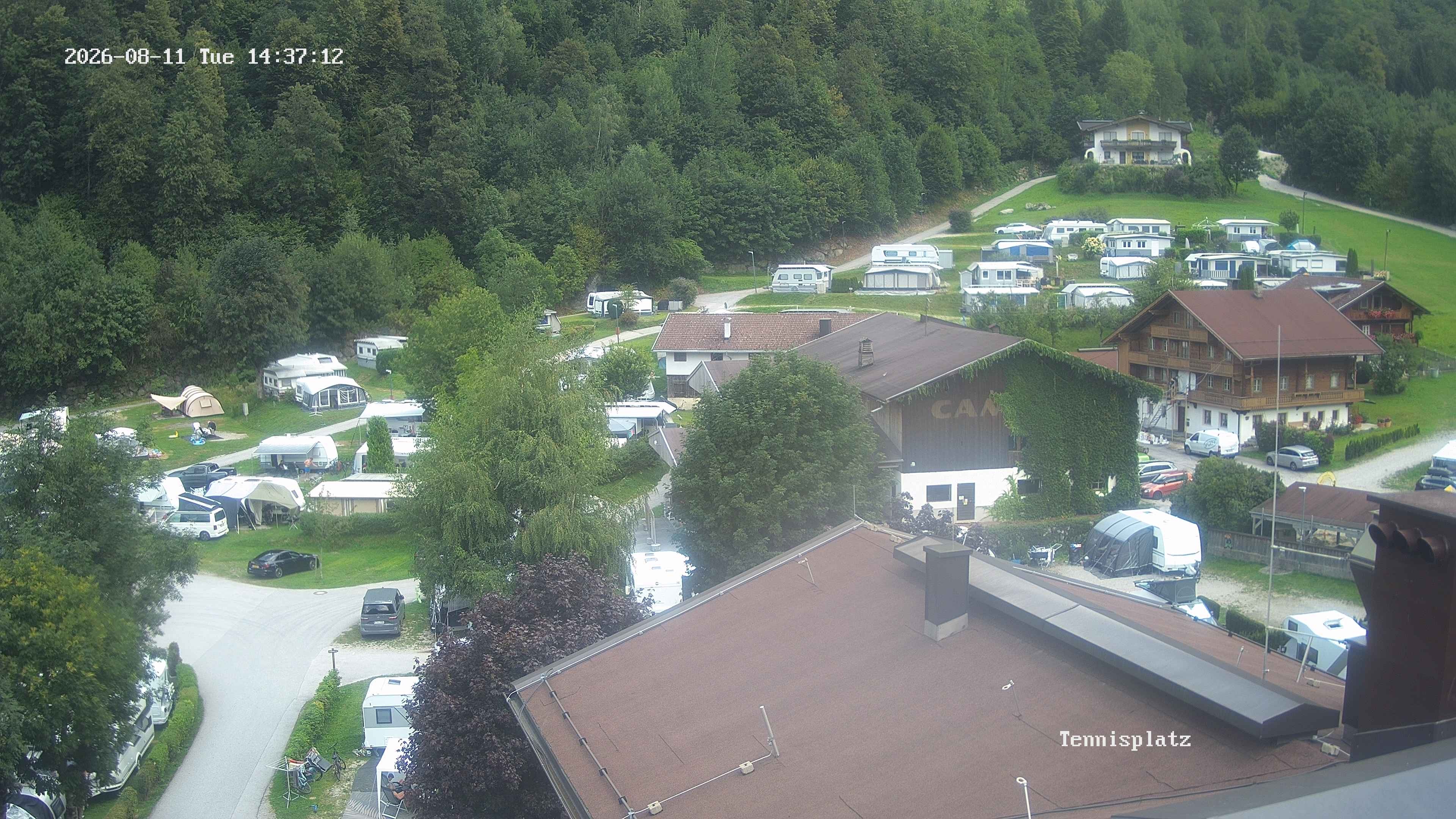 Archiv Foto Webcam Camping Aufenfeld - Appartements