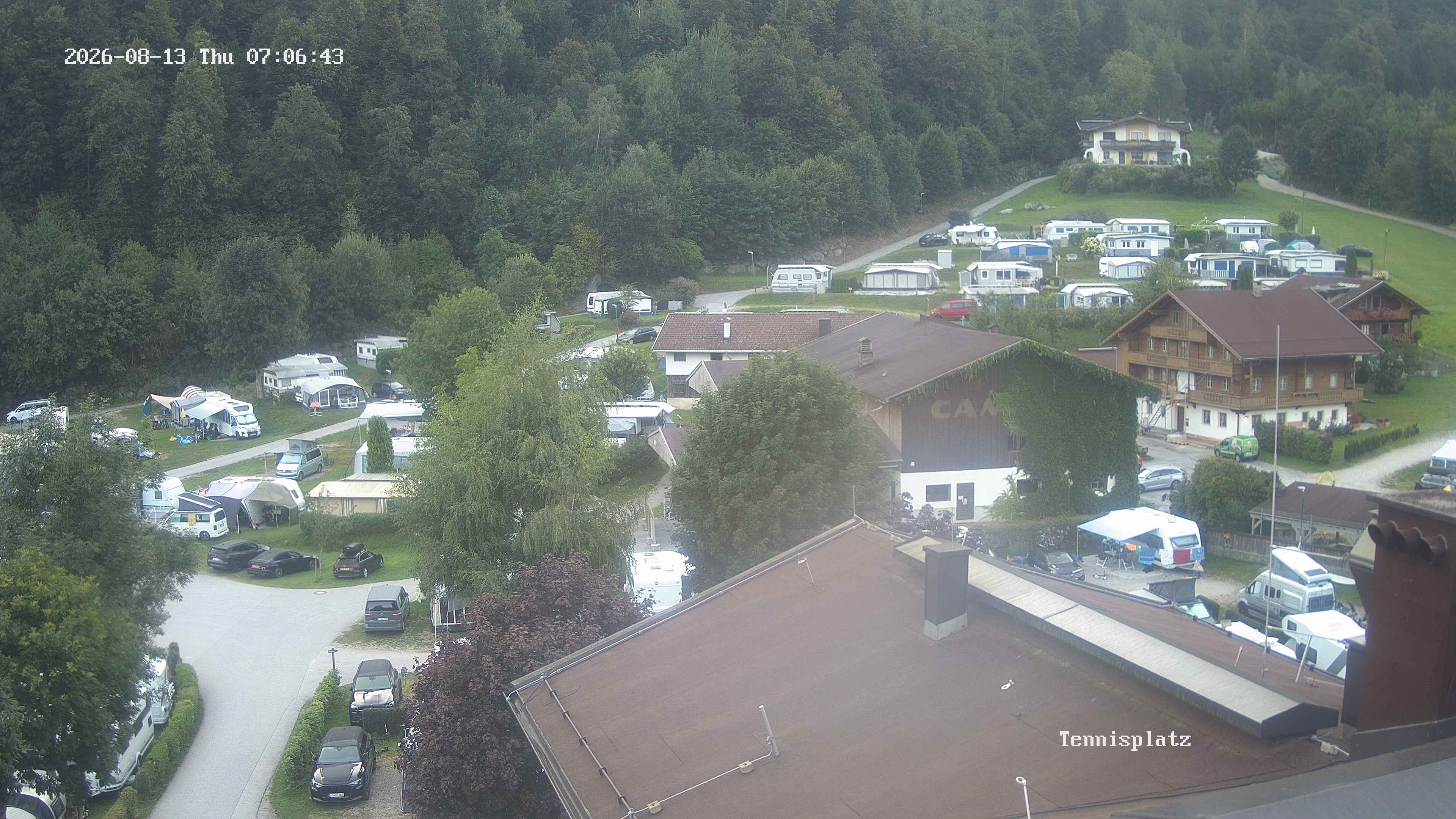 Archiv Foto Webcam Camping Aufenfeld - Appartements