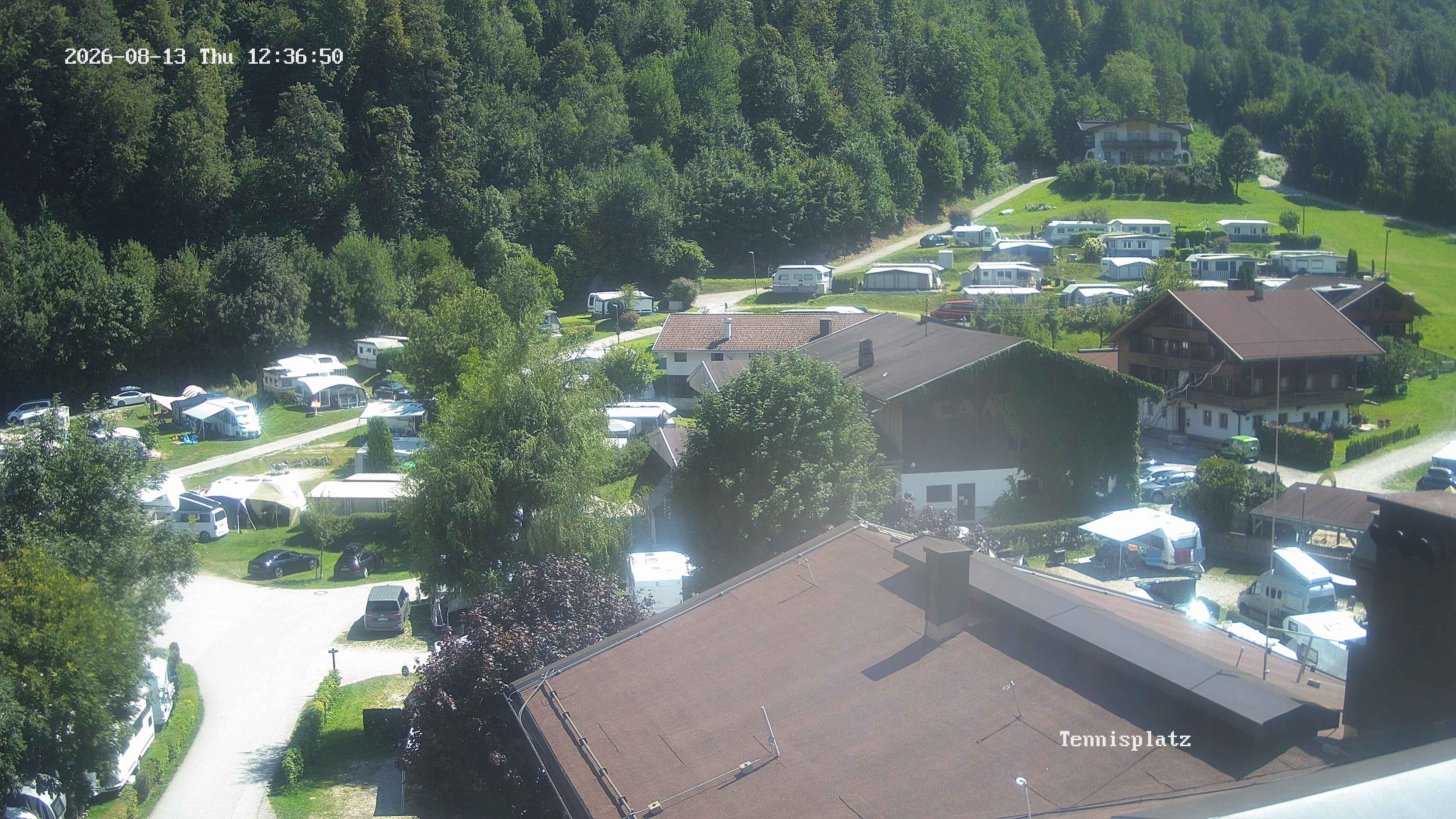 Archiv Foto Webcam Camping Aufenfeld - Appartements