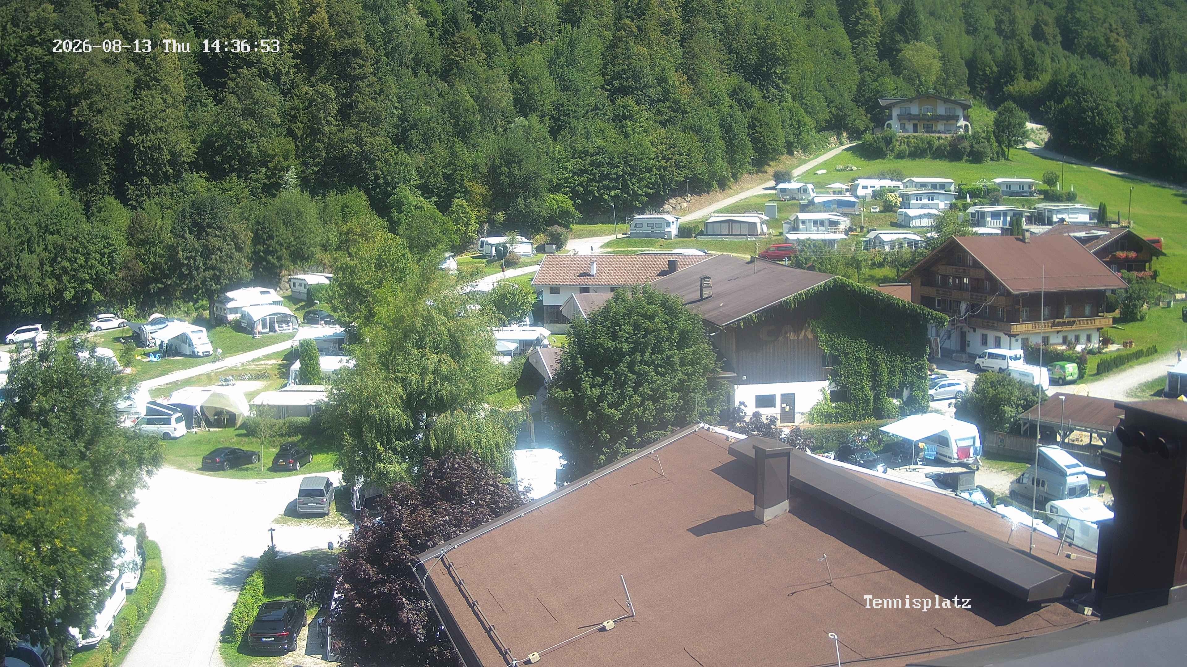 Archiv Foto Webcam Camping Aufenfeld - Appartements