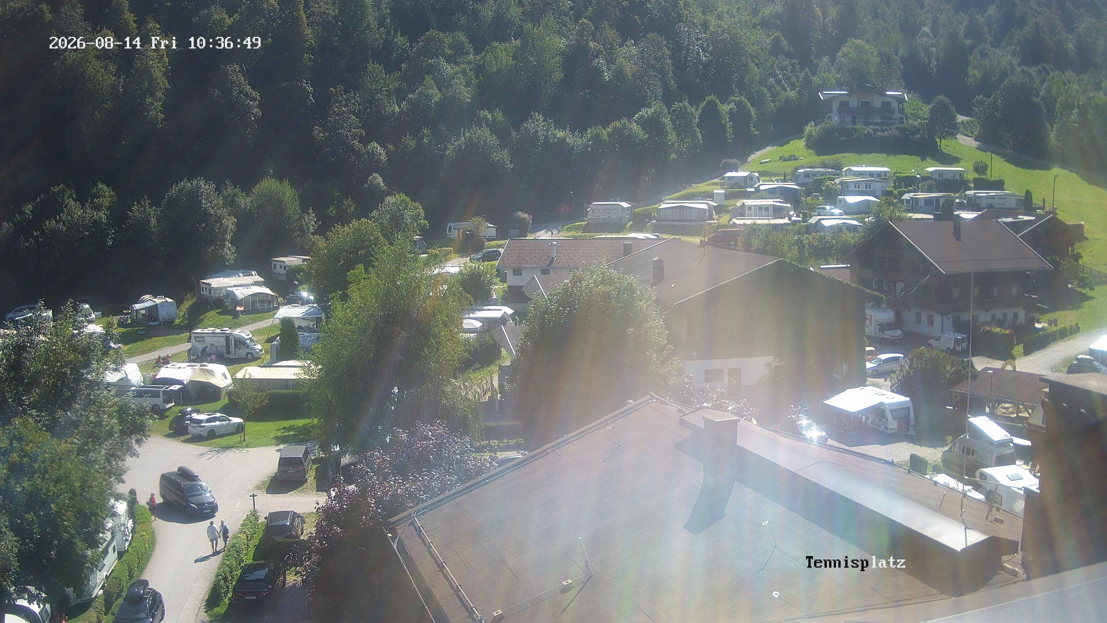 Archiv Foto Webcam Camping Aufenfeld - Appartements