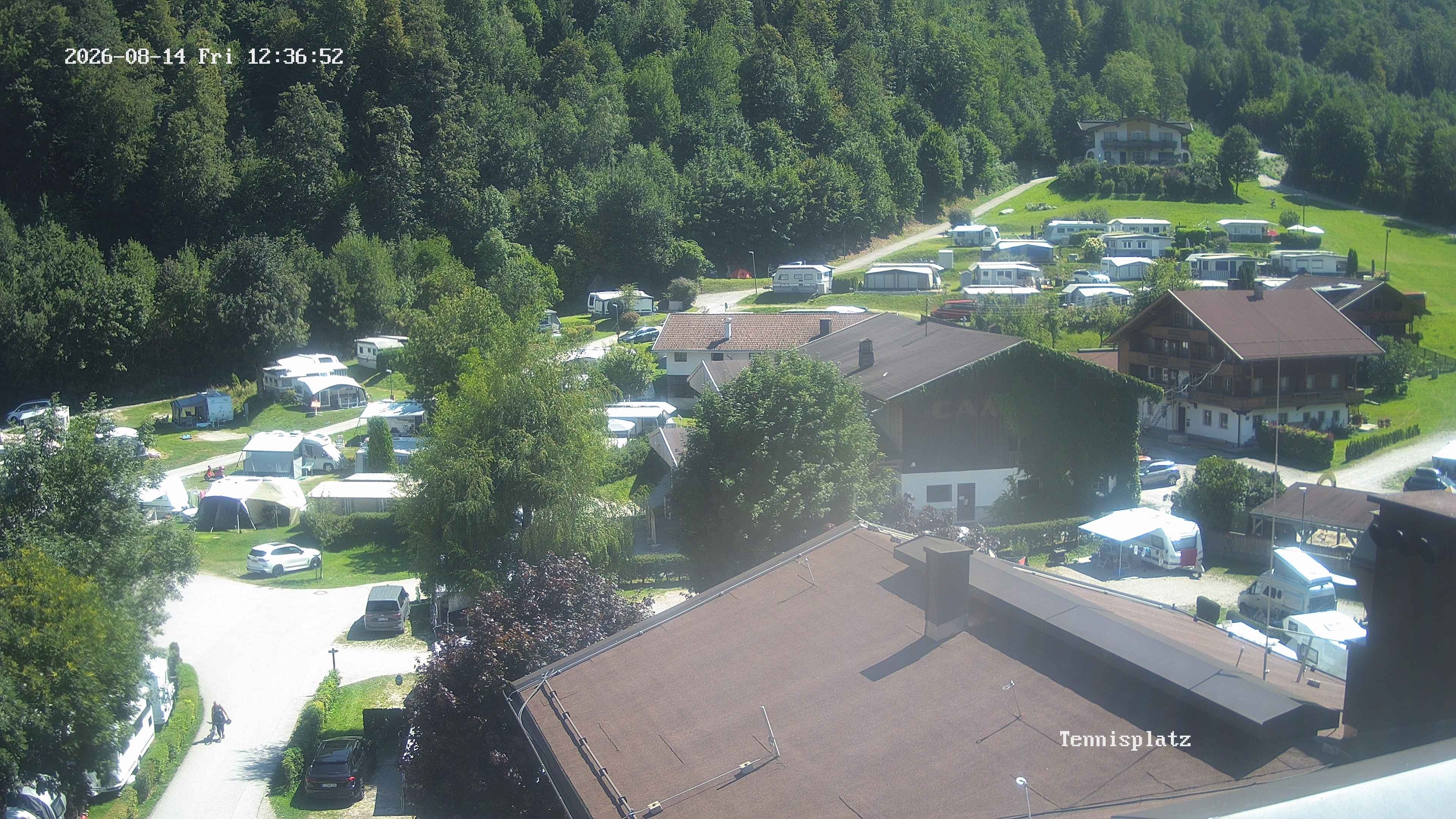 Archiv Foto Webcam Camping Aufenfeld - Appartements