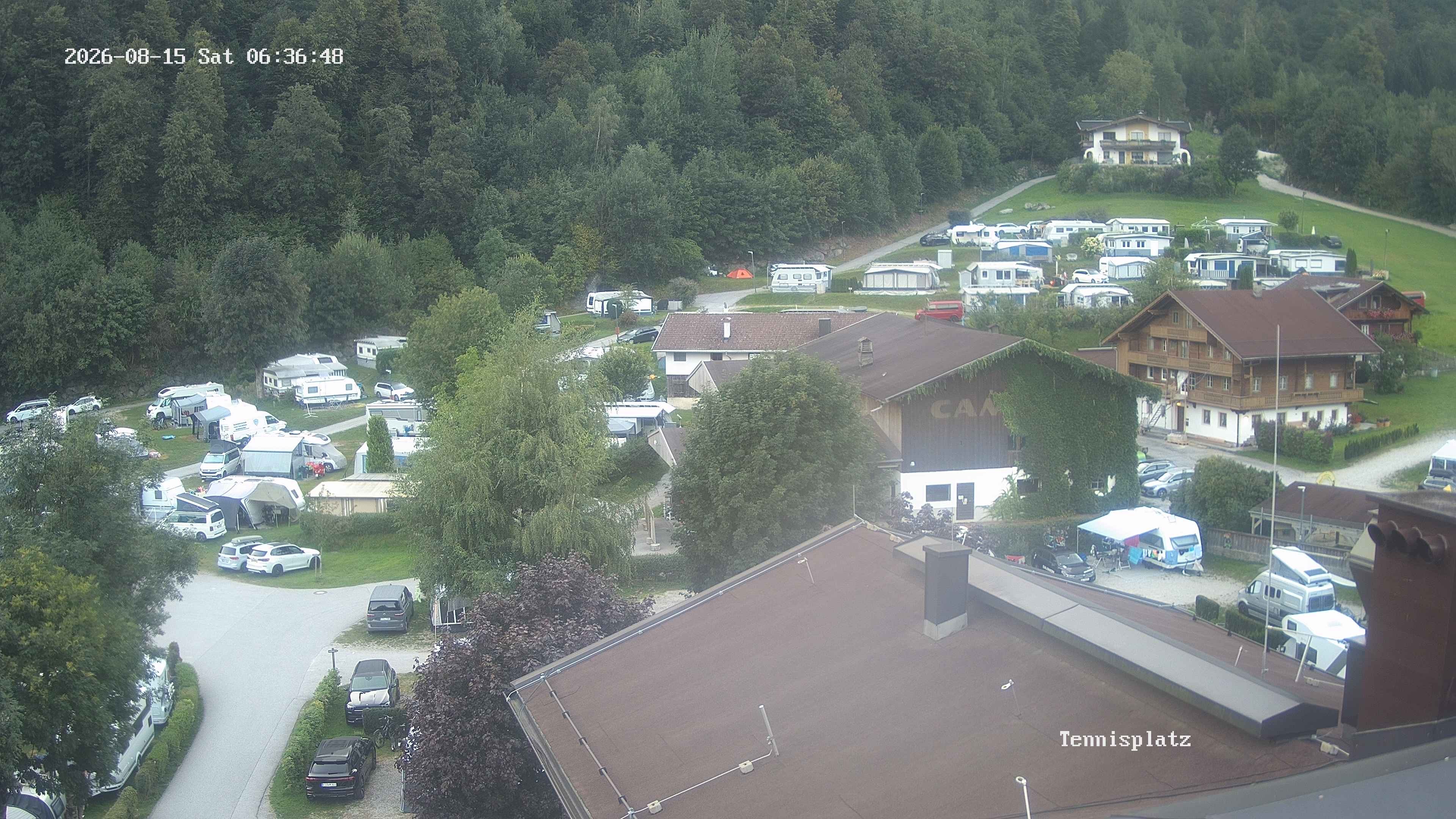 Archiv Foto Webcam Camping Aufenfeld - Appartements
