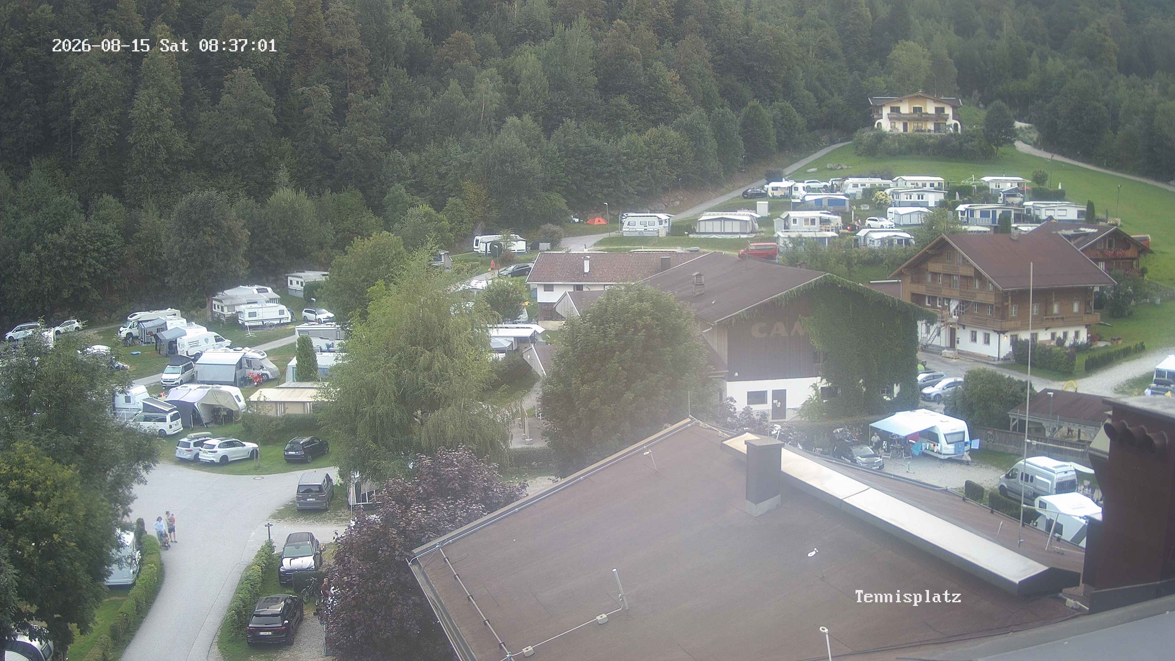 Archiv Foto Webcam Camping Aufenfeld - Appartements