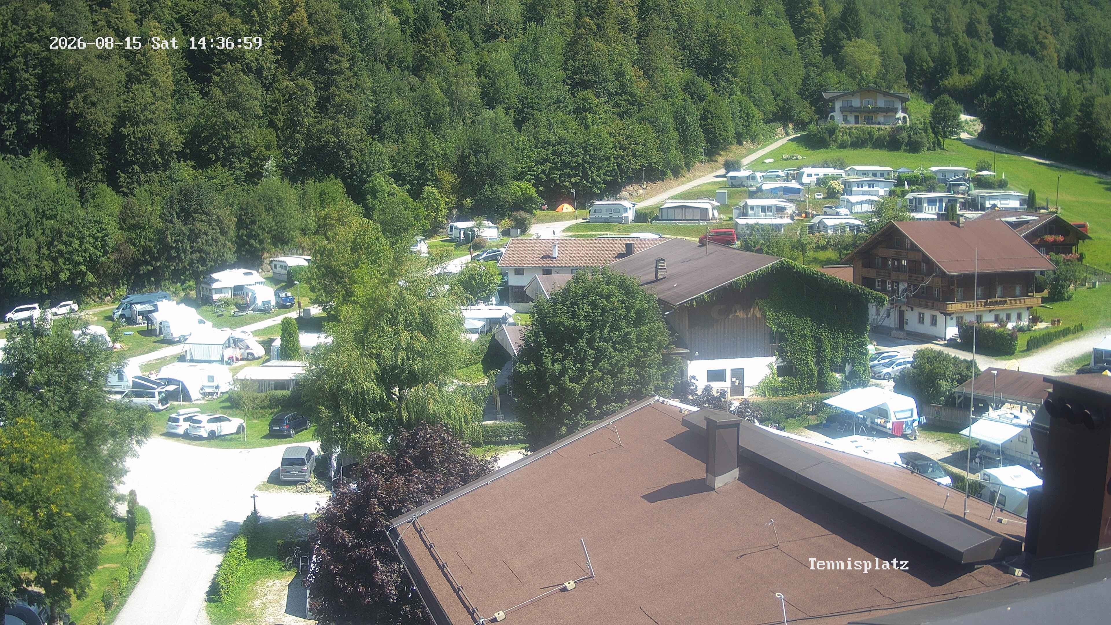 Archiv Foto Webcam Camping Aufenfeld - Appartements