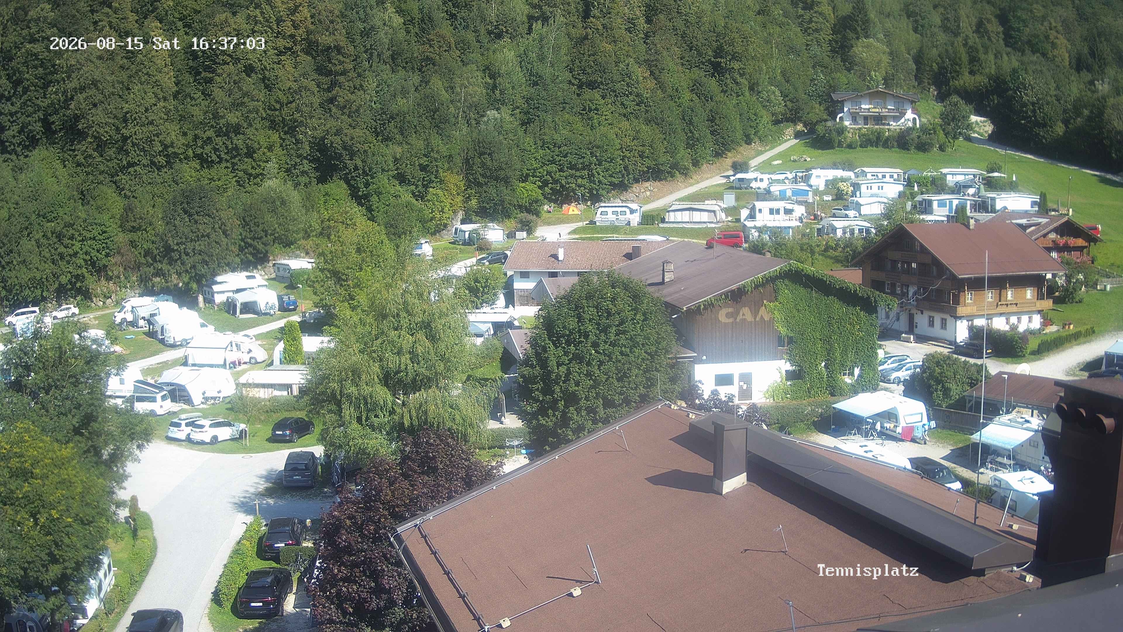 Archiv Foto Webcam Camping Aufenfeld - Appartements