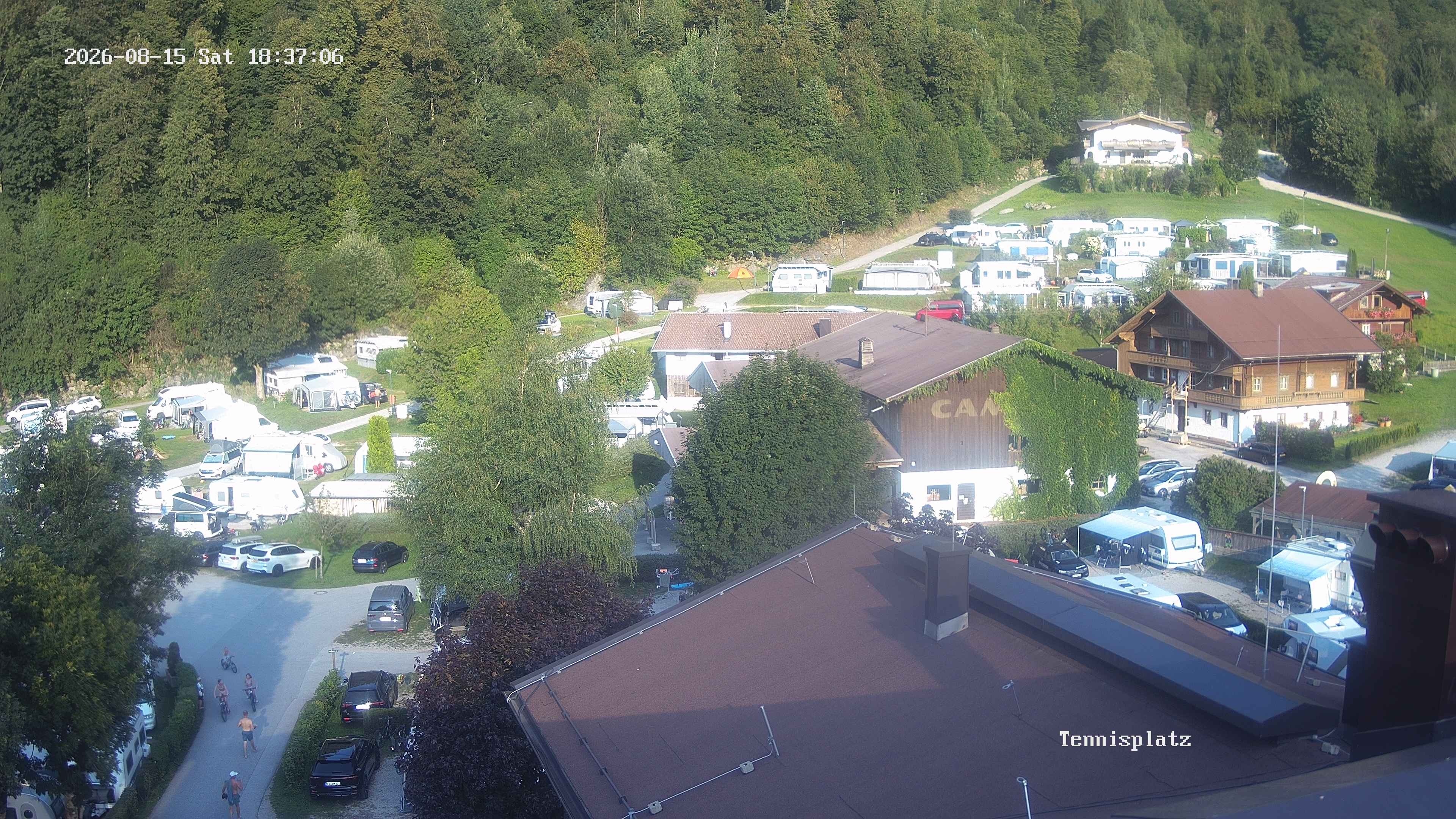 Archiv Foto Webcam Camping Aufenfeld - Appartements