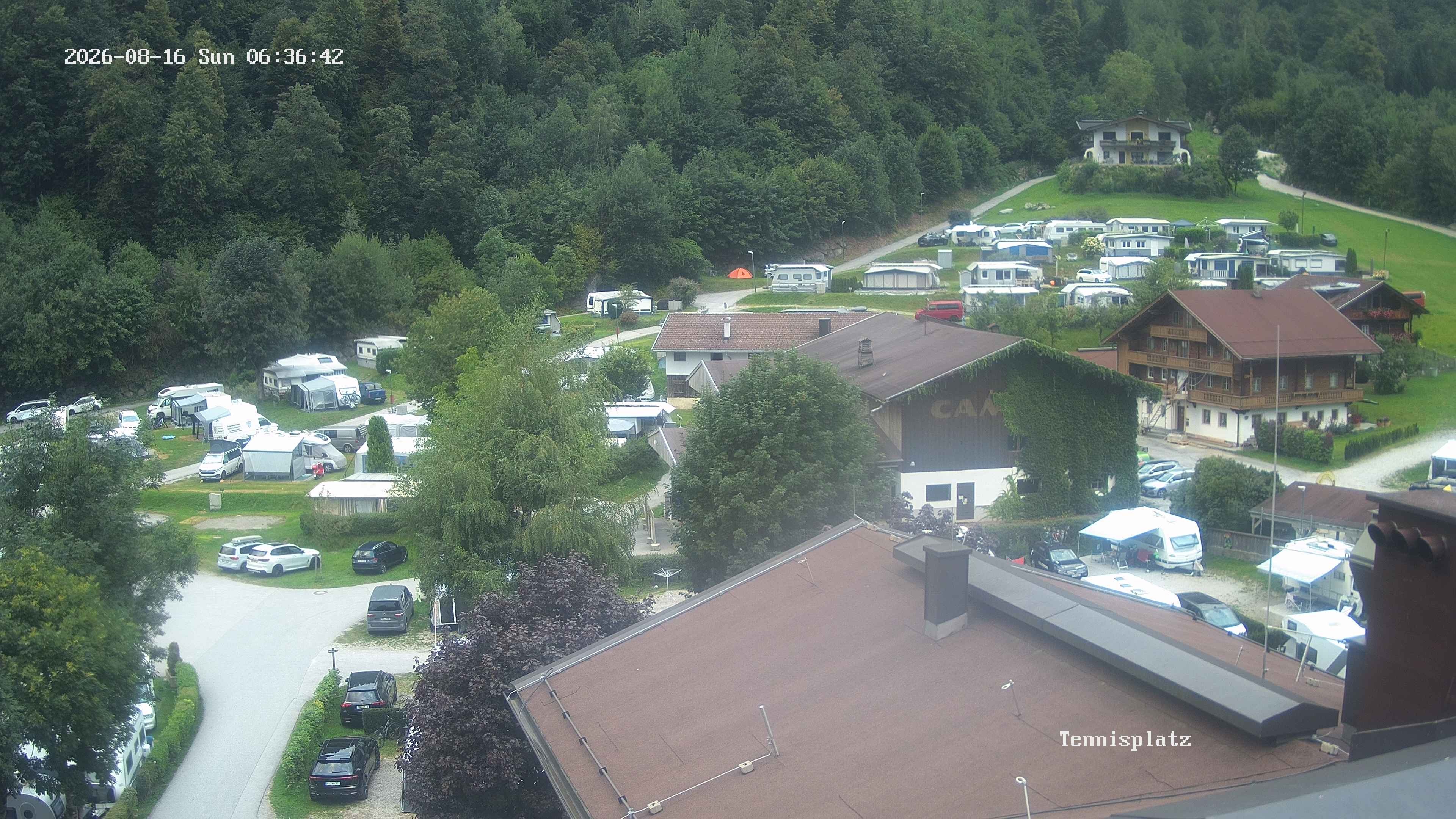 Archiv Foto Webcam Camping Aufenfeld - Appartements