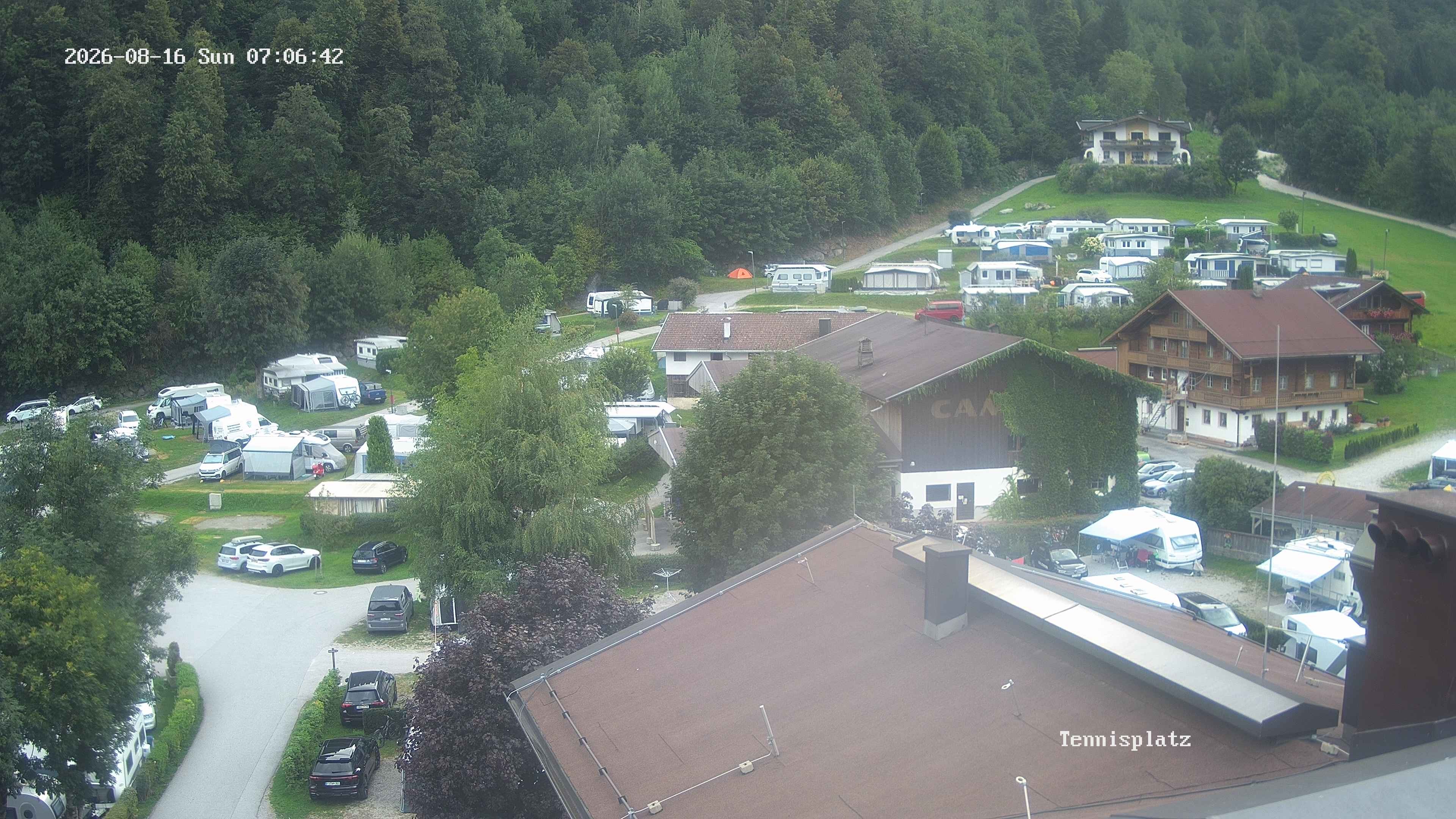 Archiv Foto Webcam Camping Aufenfeld - Appartements