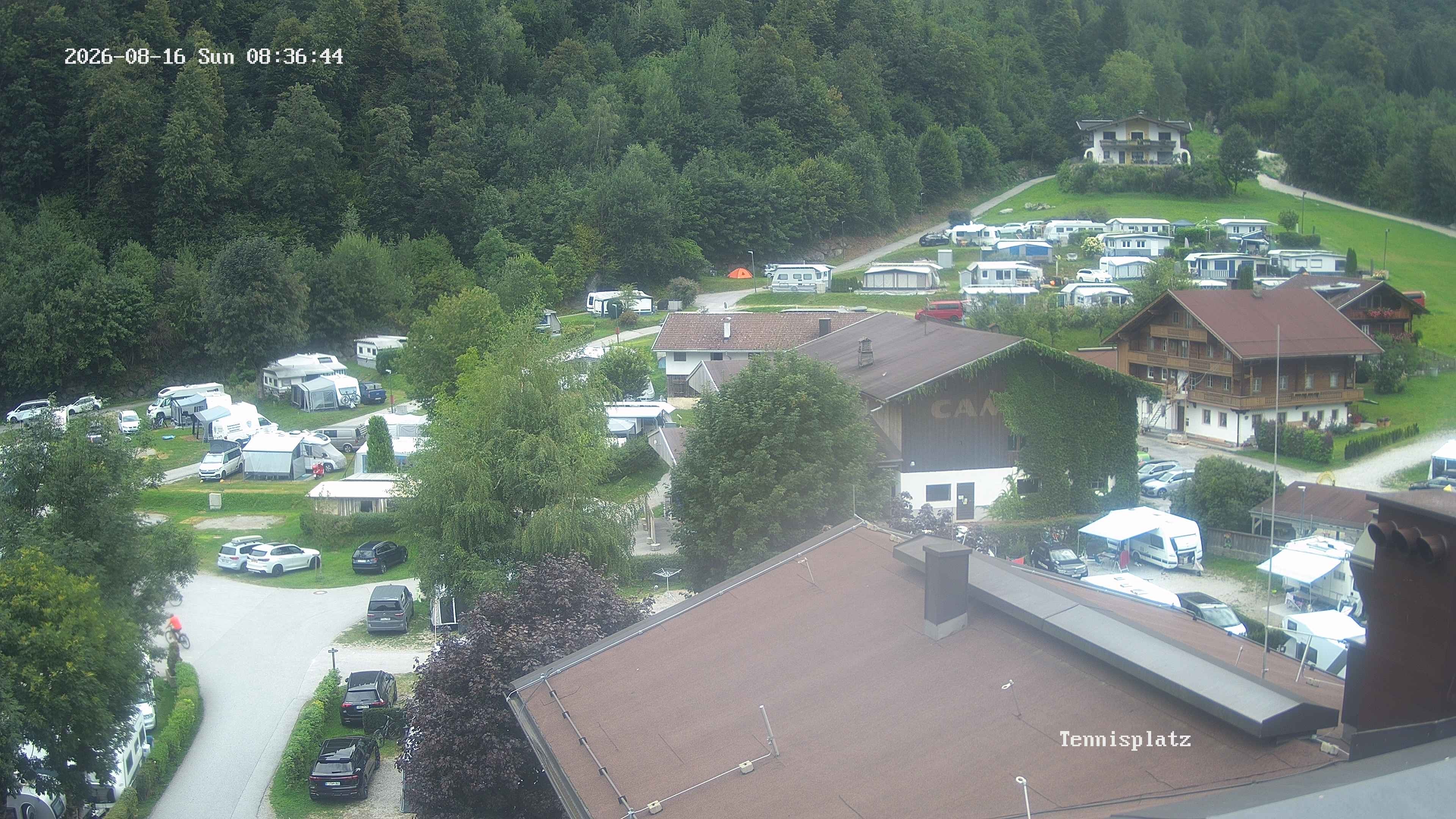 Archived image Webcam Camping Aufenfeld - View Wiesenhof