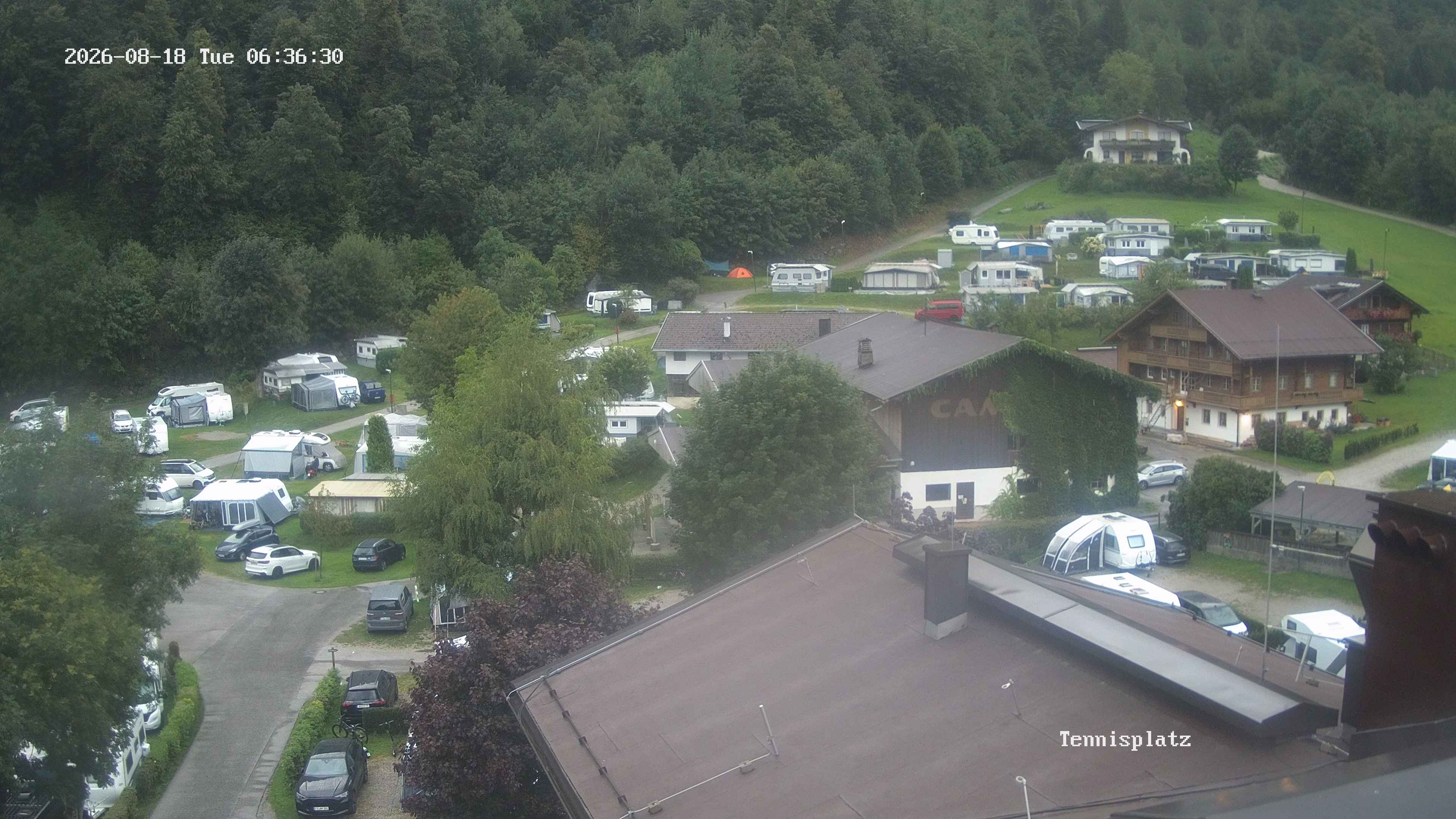 Archiv Foto Webcam Camping Aufenfeld - Appartements