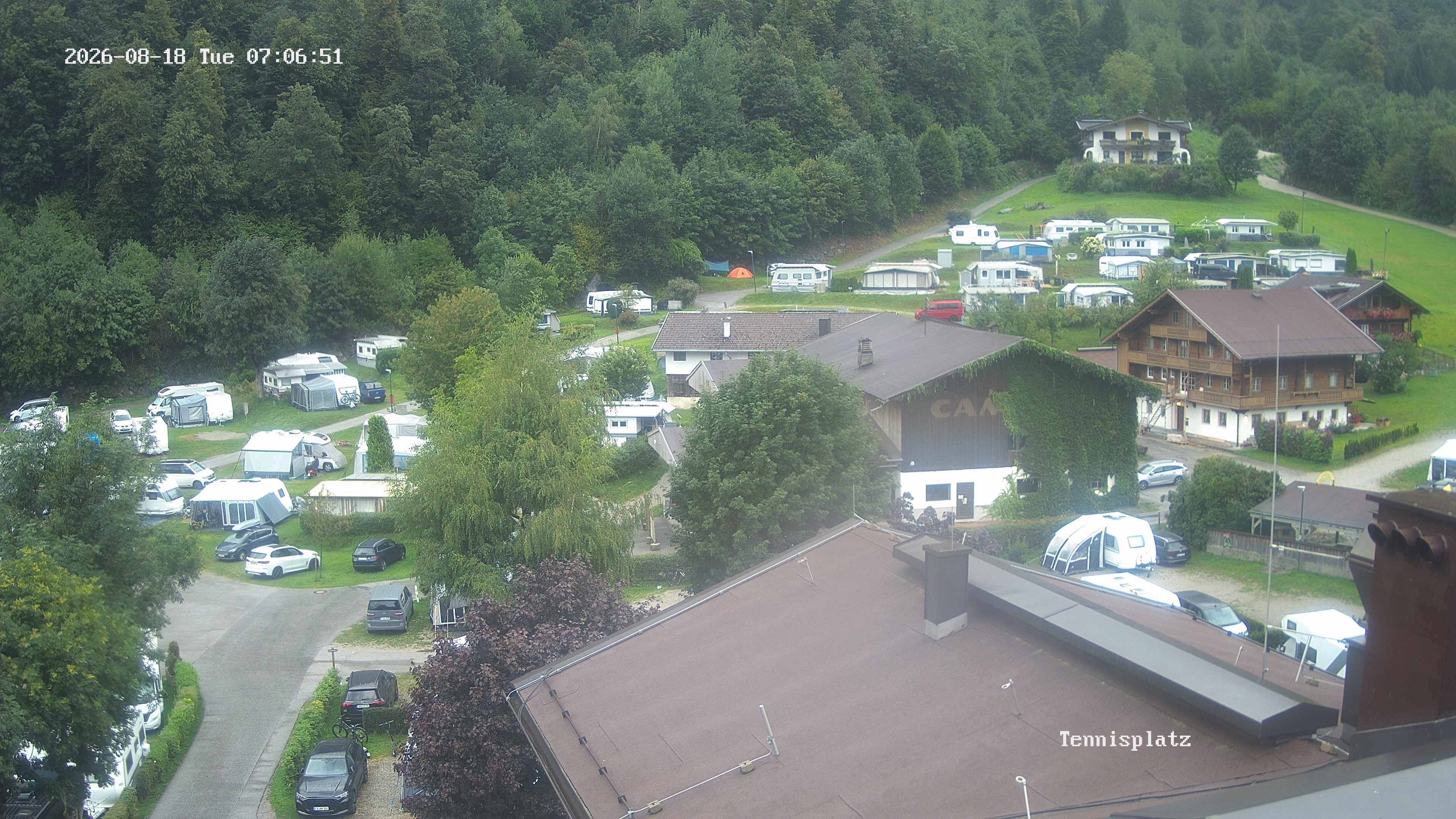 Archiv Foto Webcam Camping Aufenfeld - Appartements