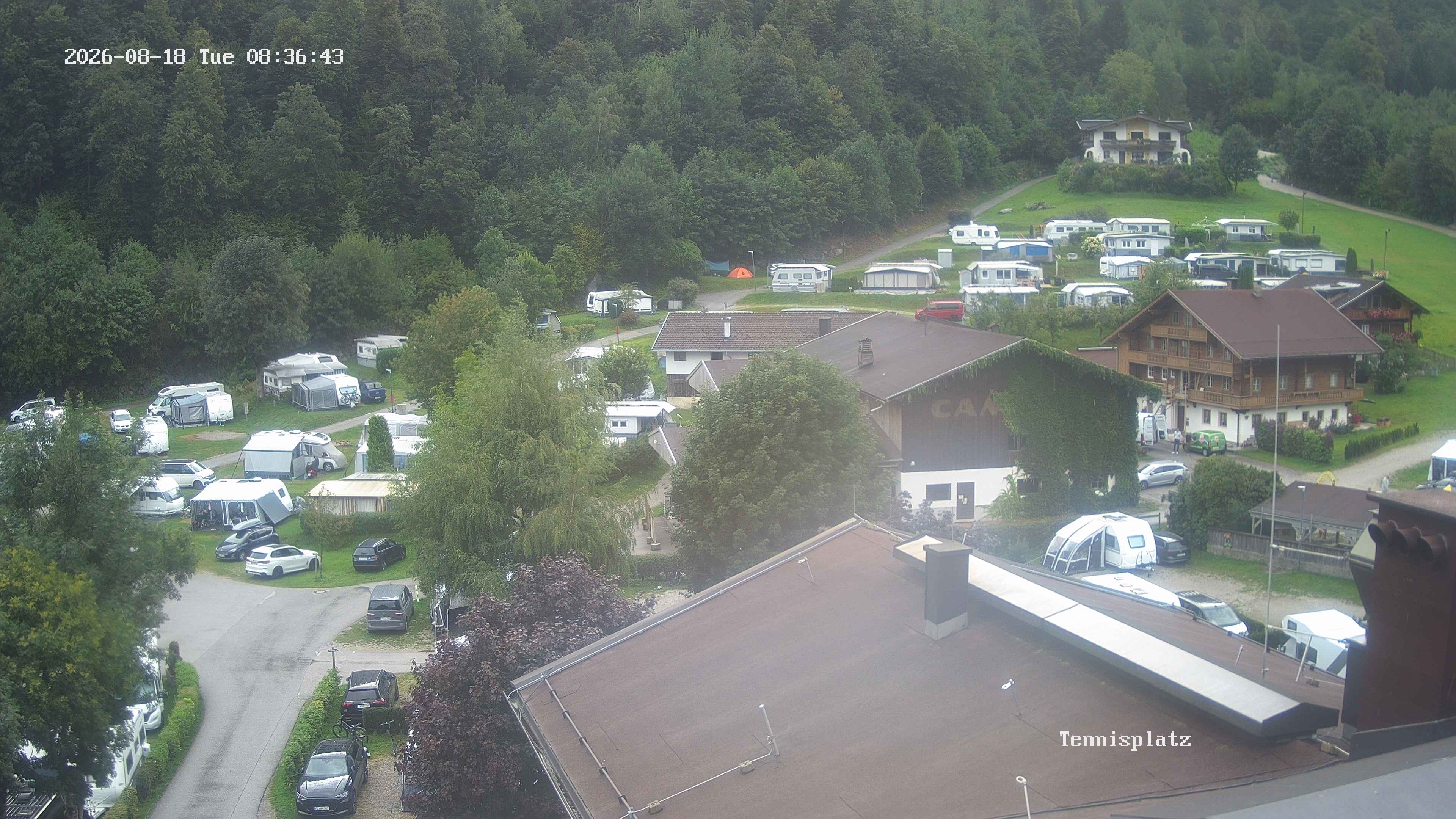 Archiv Foto Webcam Camping Aufenfeld - Appartements