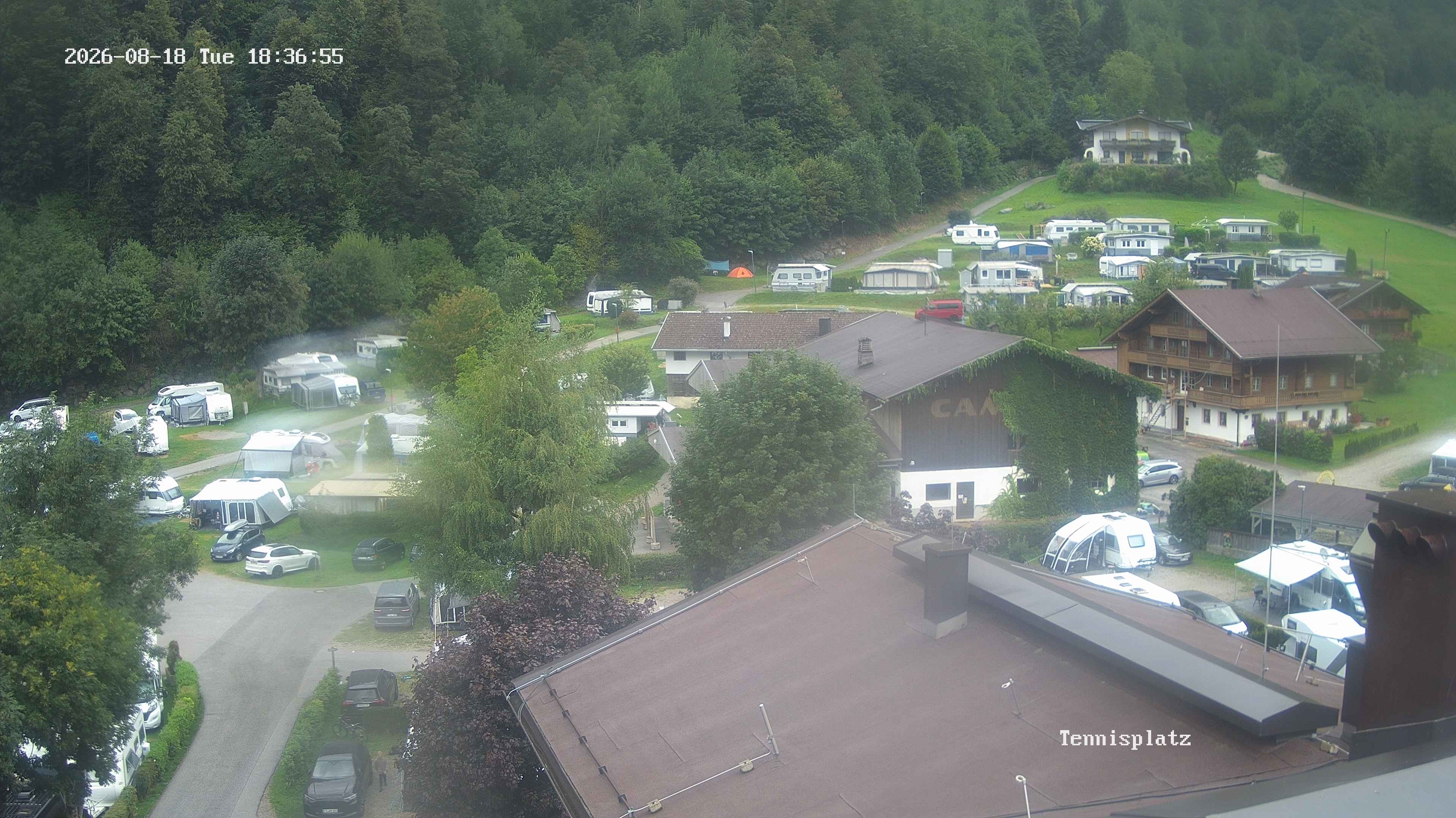 Archiv Foto Webcam Camping Aufenfeld - Appartements