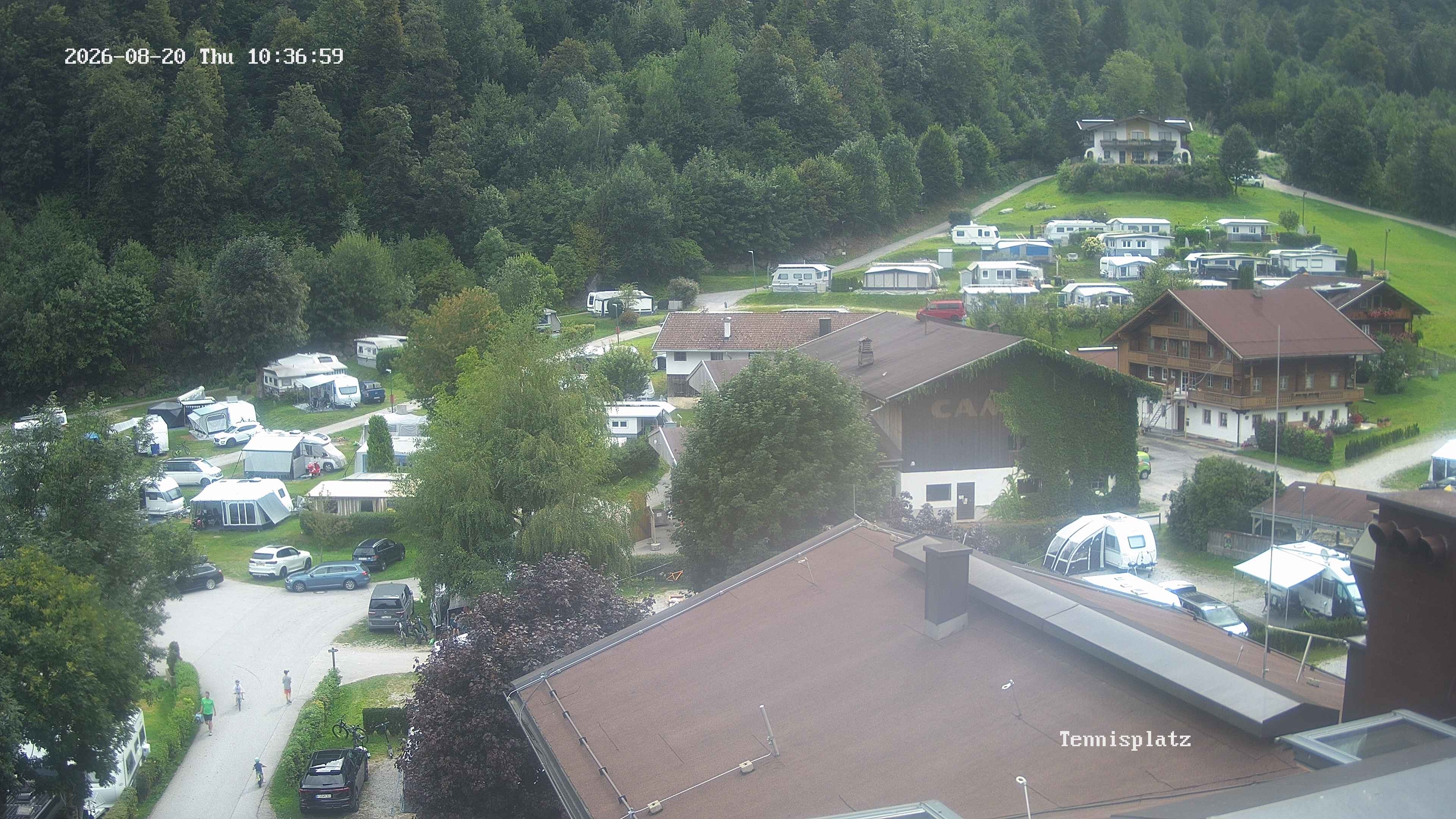 Archiv Foto Webcam Camping Aufenfeld - Appartements