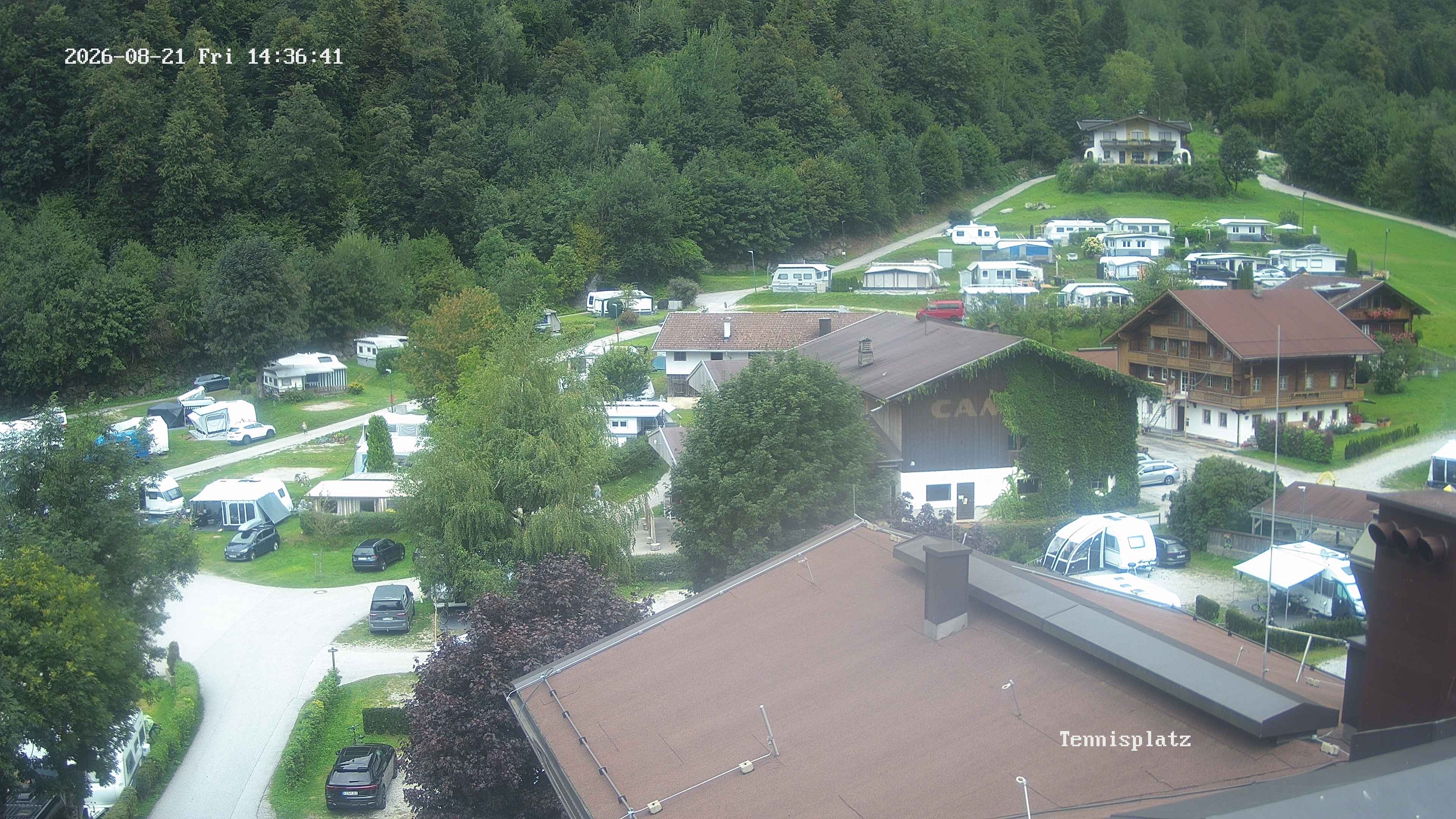 Archiv Foto Webcam Camping Aufenfeld - Appartements