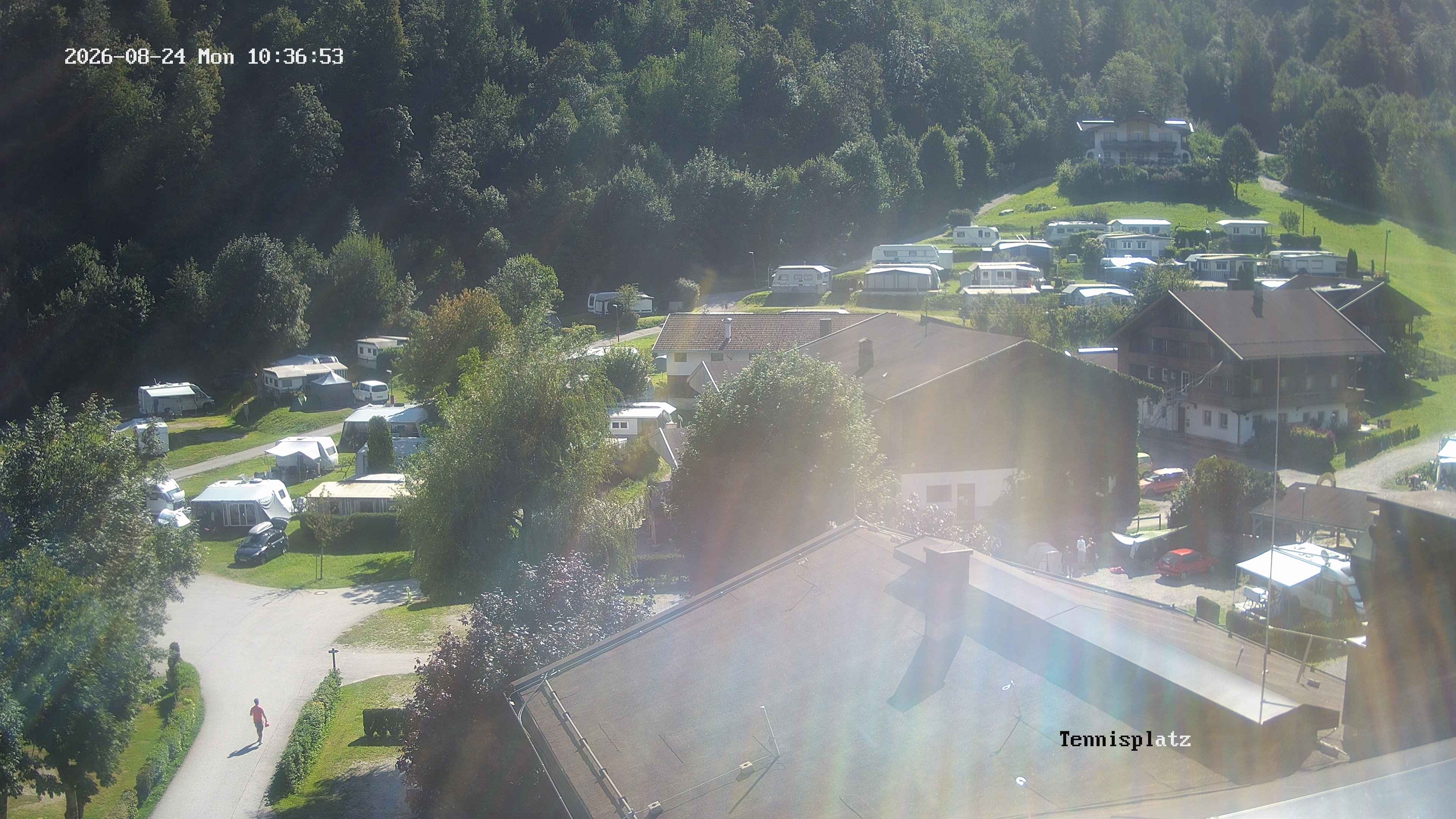 Archiv Foto Webcam Camping Aufenfeld - Appartements