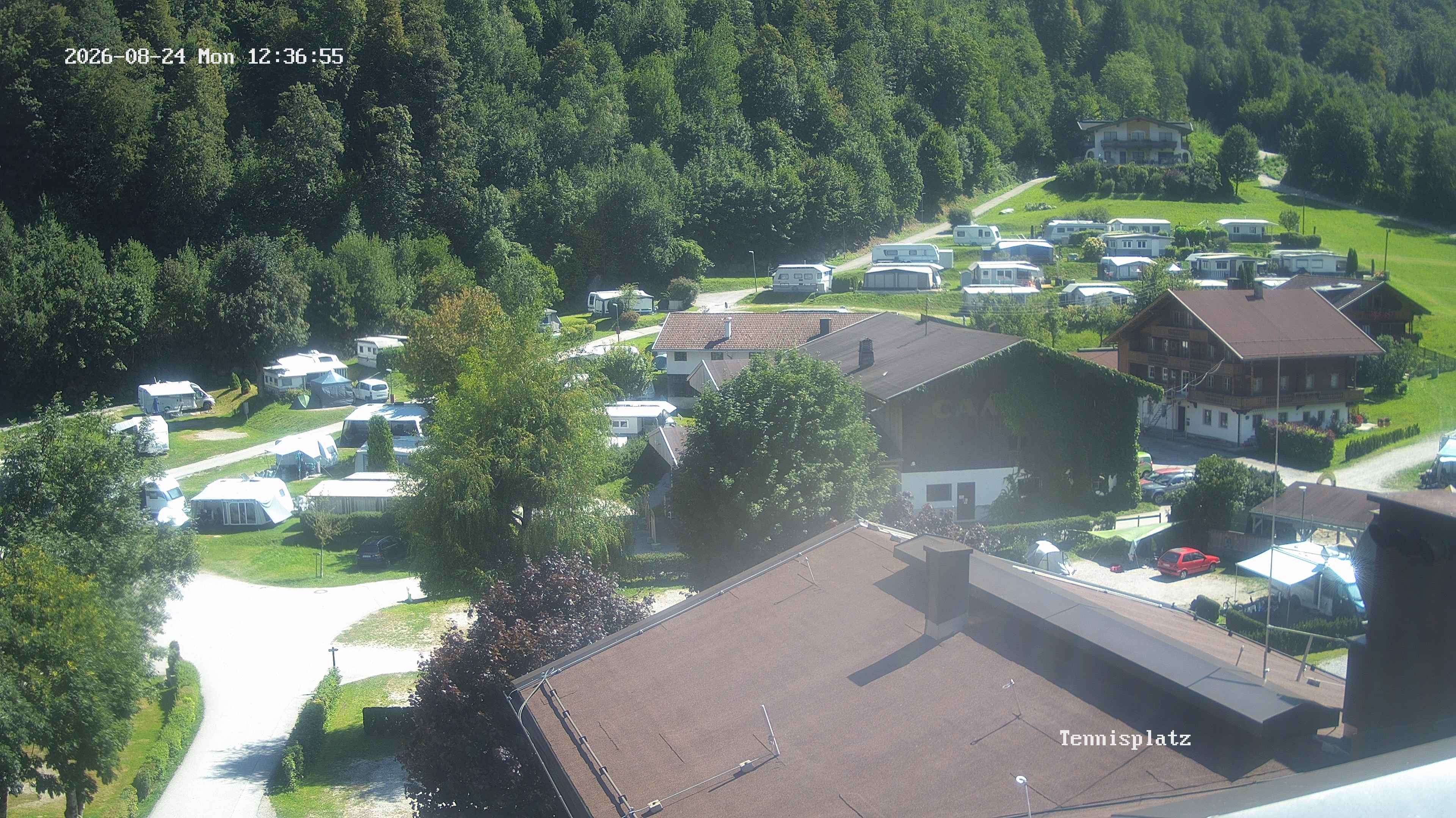 Archiv Foto Webcam Camping Aufenfeld - Appartements
