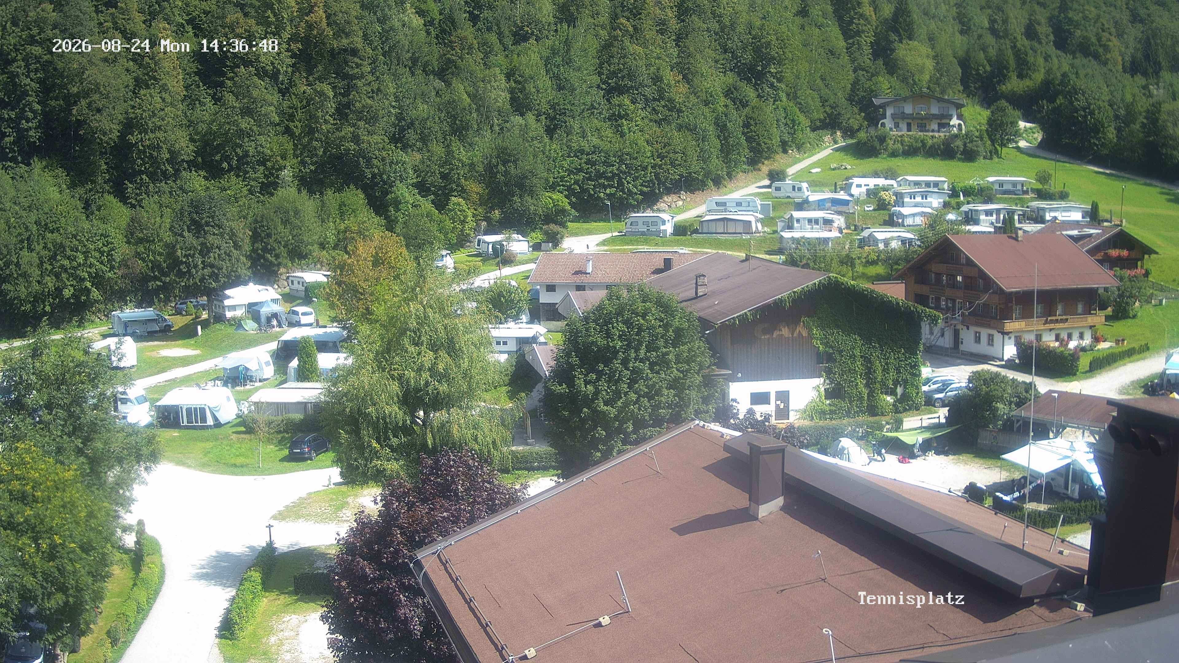 Archiv Foto Webcam Camping Aufenfeld - Appartements