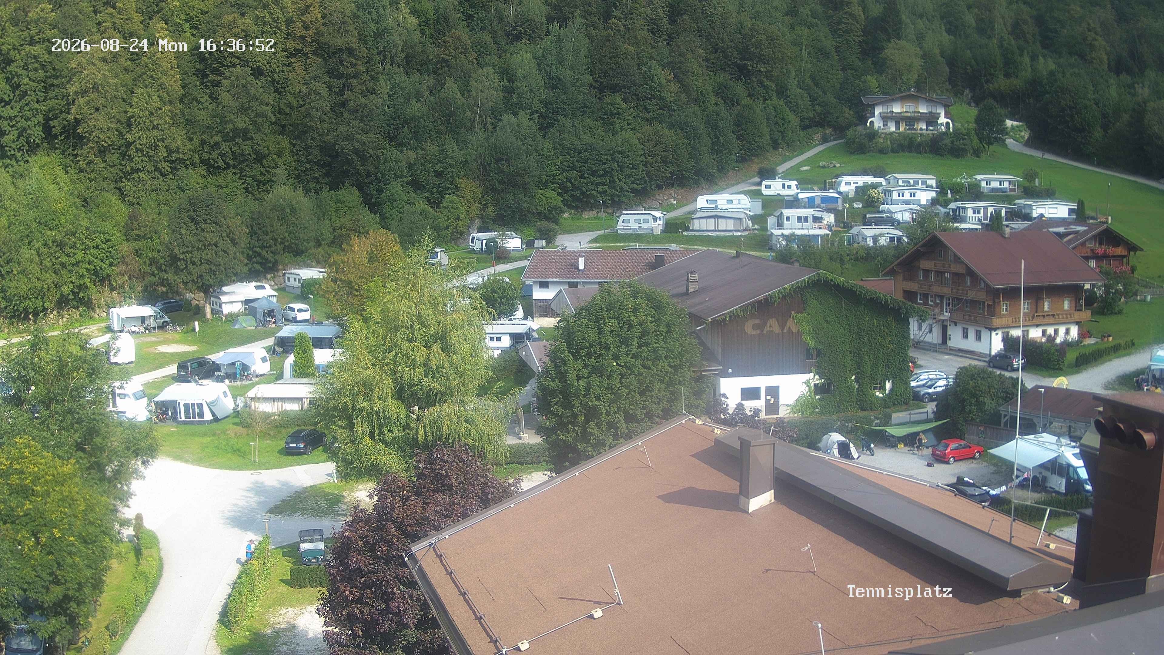 Archiv Foto Webcam Camping Aufenfeld - Appartements