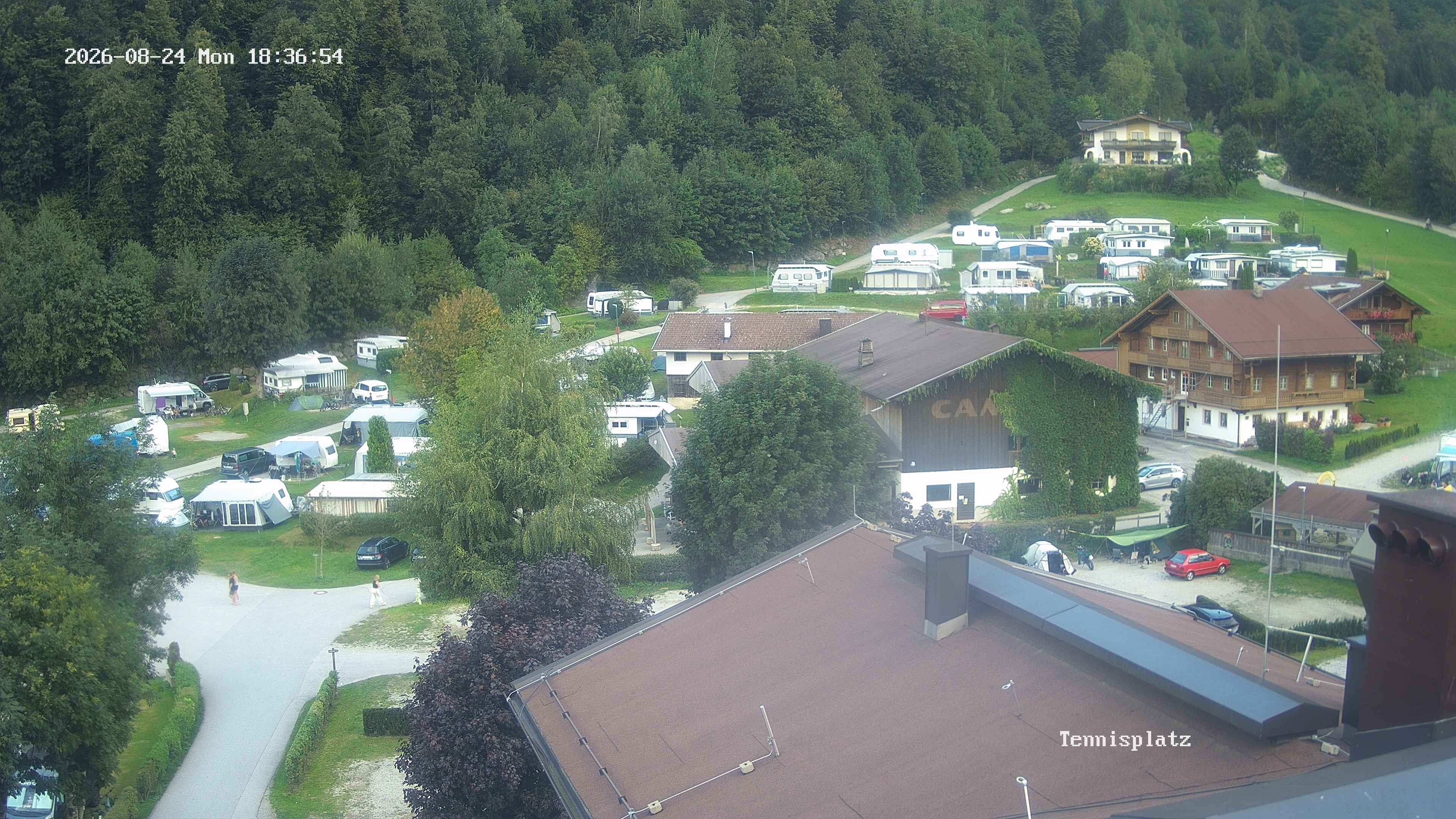 Archiv Foto Webcam Camping Aufenfeld - Appartements