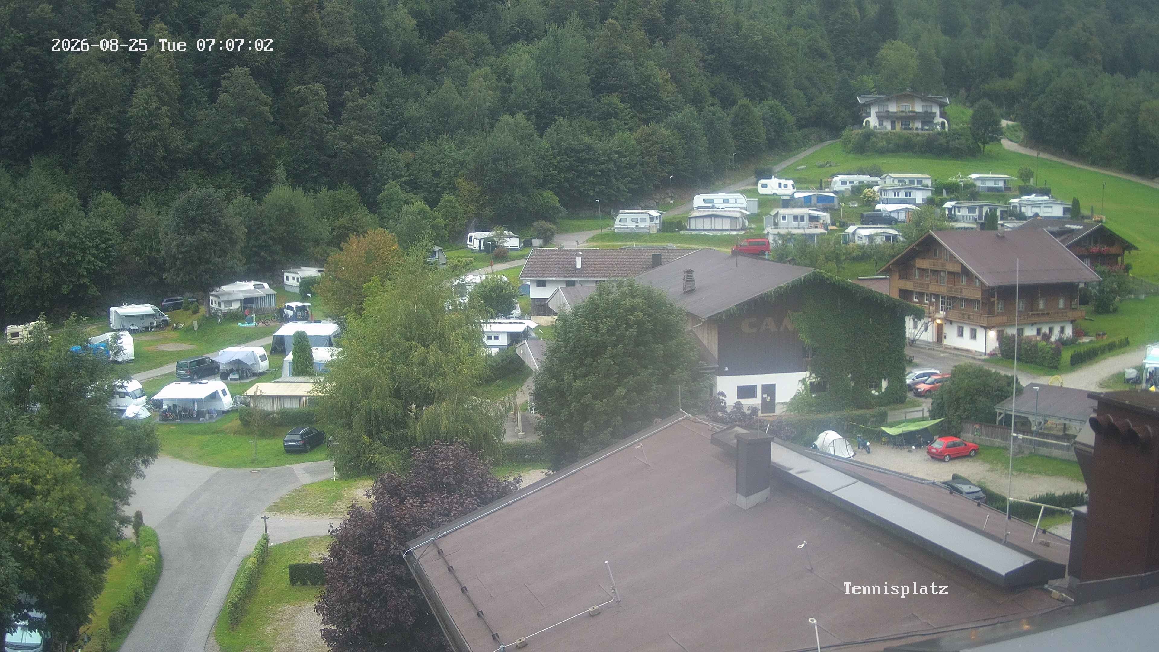 Archiv Foto Webcam Camping Aufenfeld - Appartements