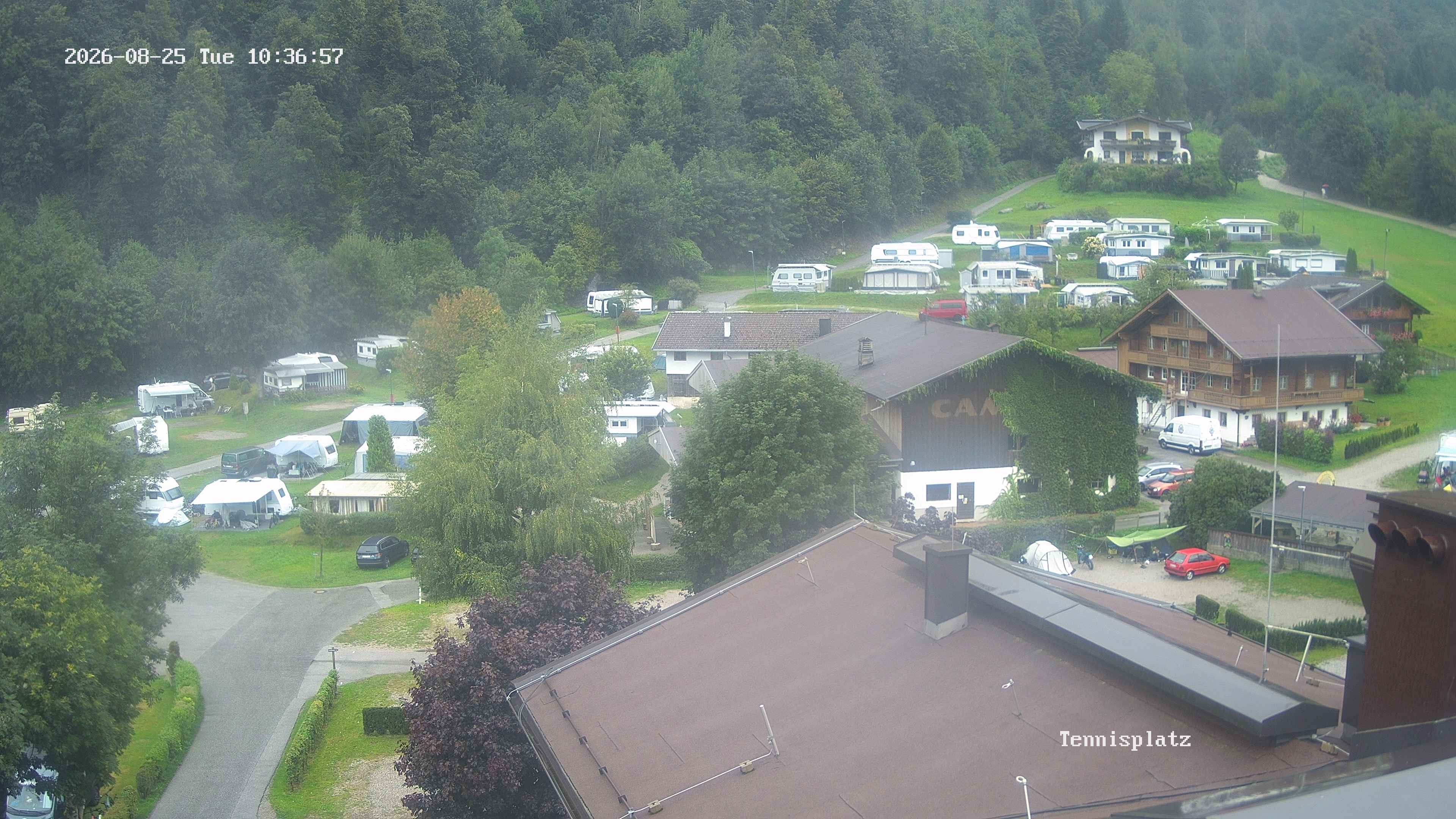 Archived image Webcam Camping Aufenfeld - View Wiesenhof