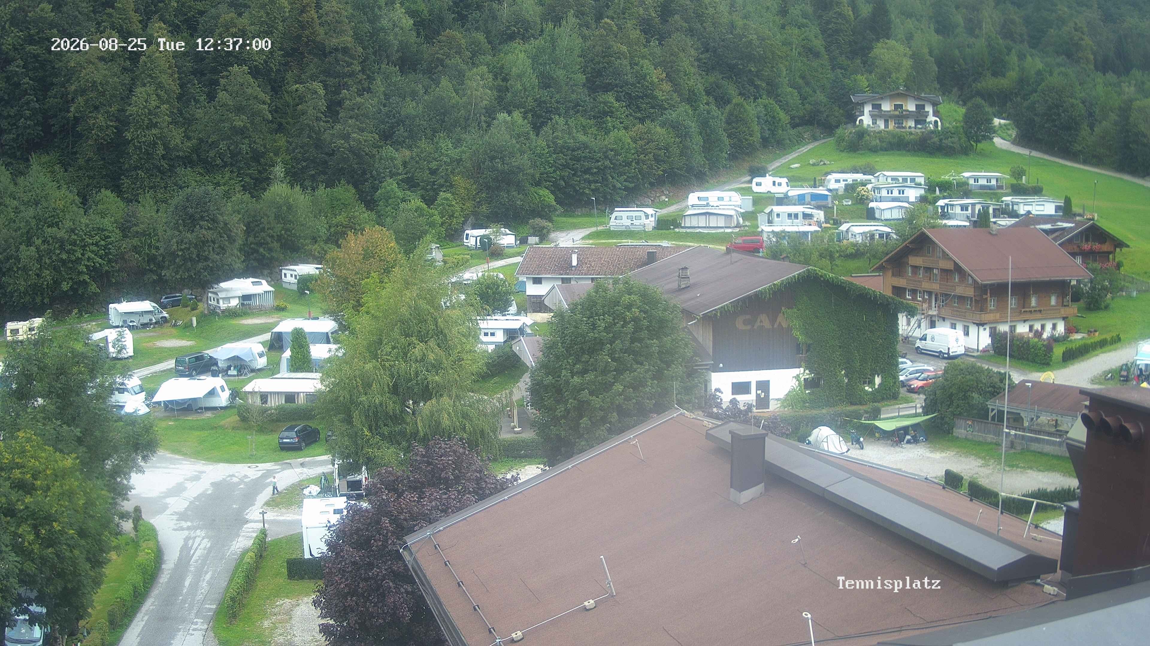 Archived image Webcam Camping Aufenfeld - View Wiesenhof