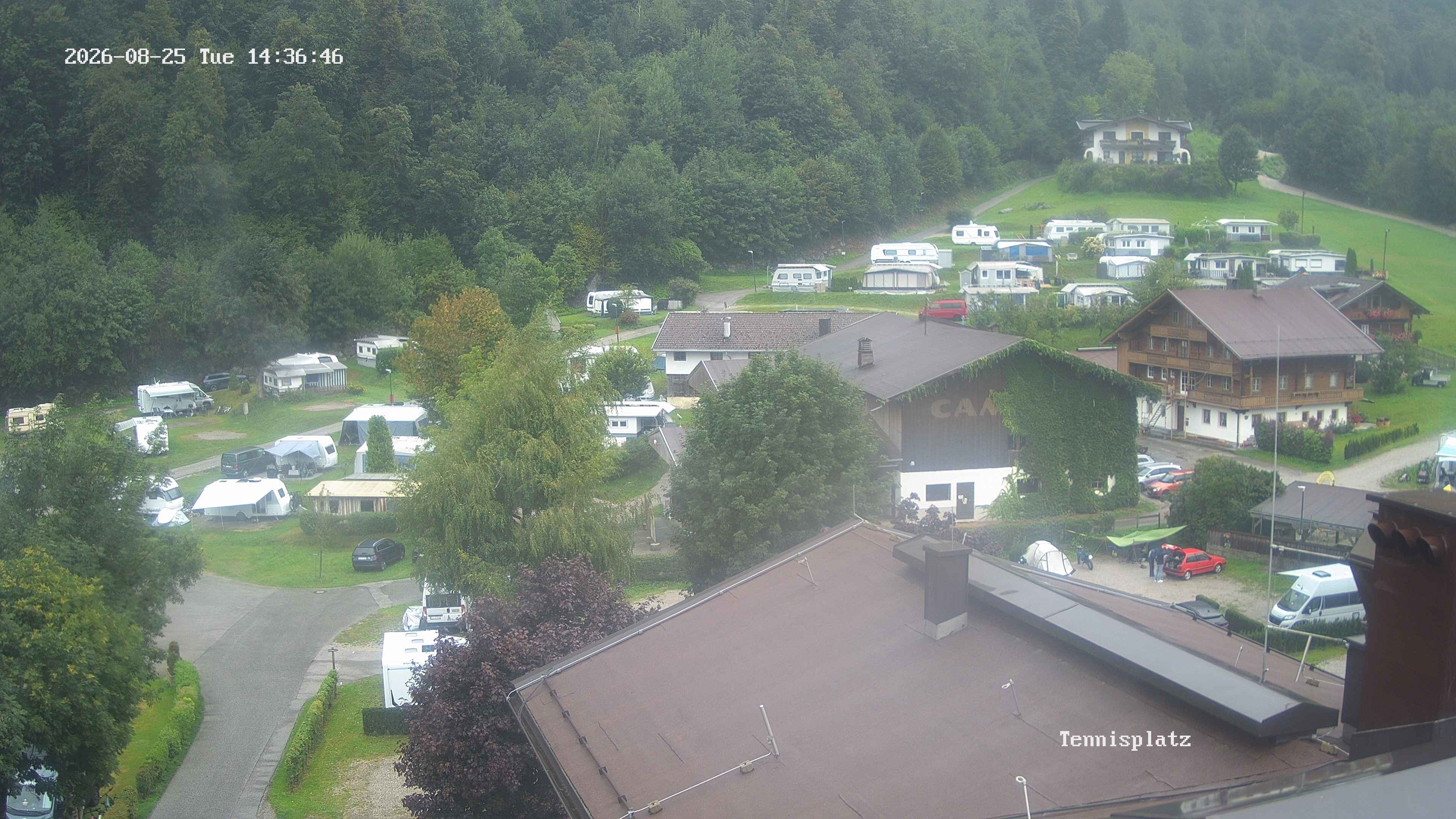 Archived image Webcam Camping Aufenfeld - View Wiesenhof
