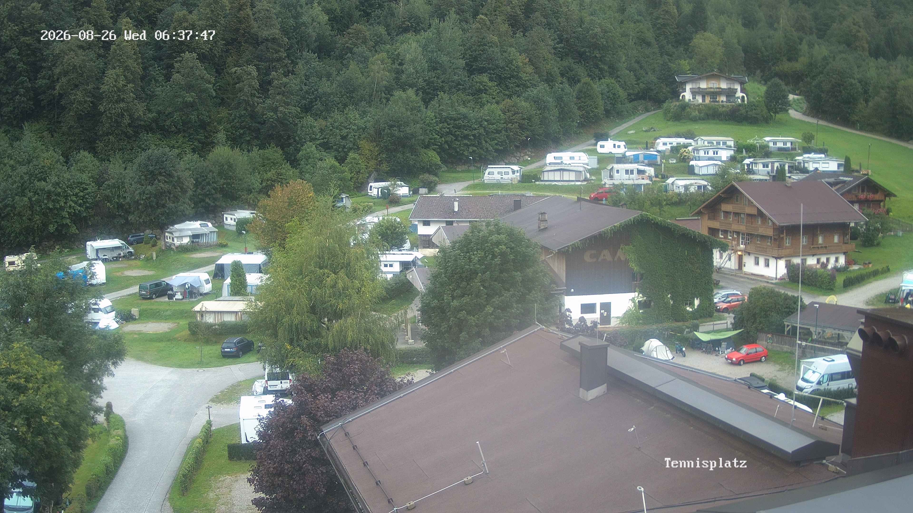 Archiv Foto Webcam Camping Aufenfeld - Appartements