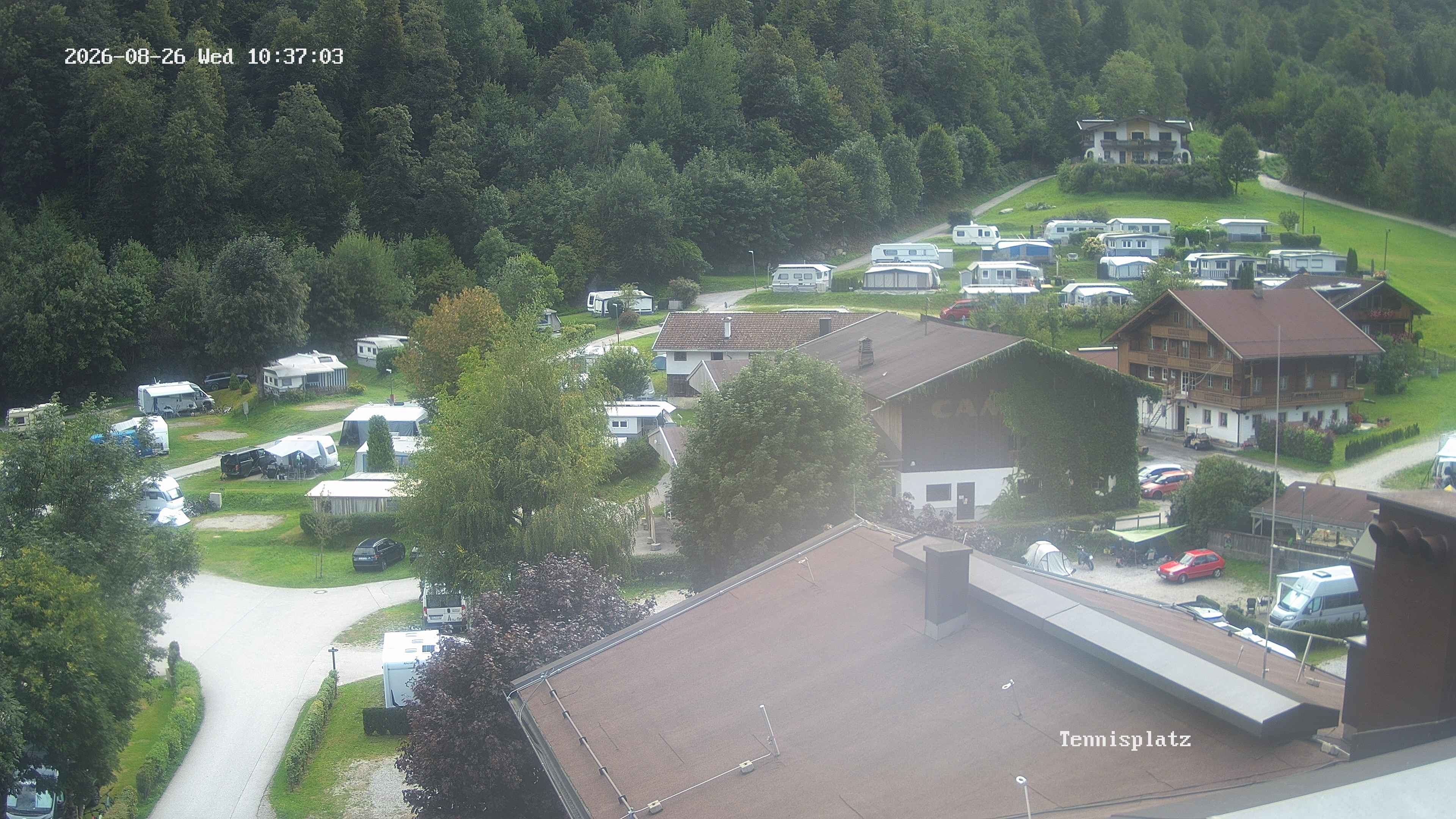 Archiv Foto Webcam Camping Aufenfeld - Appartements