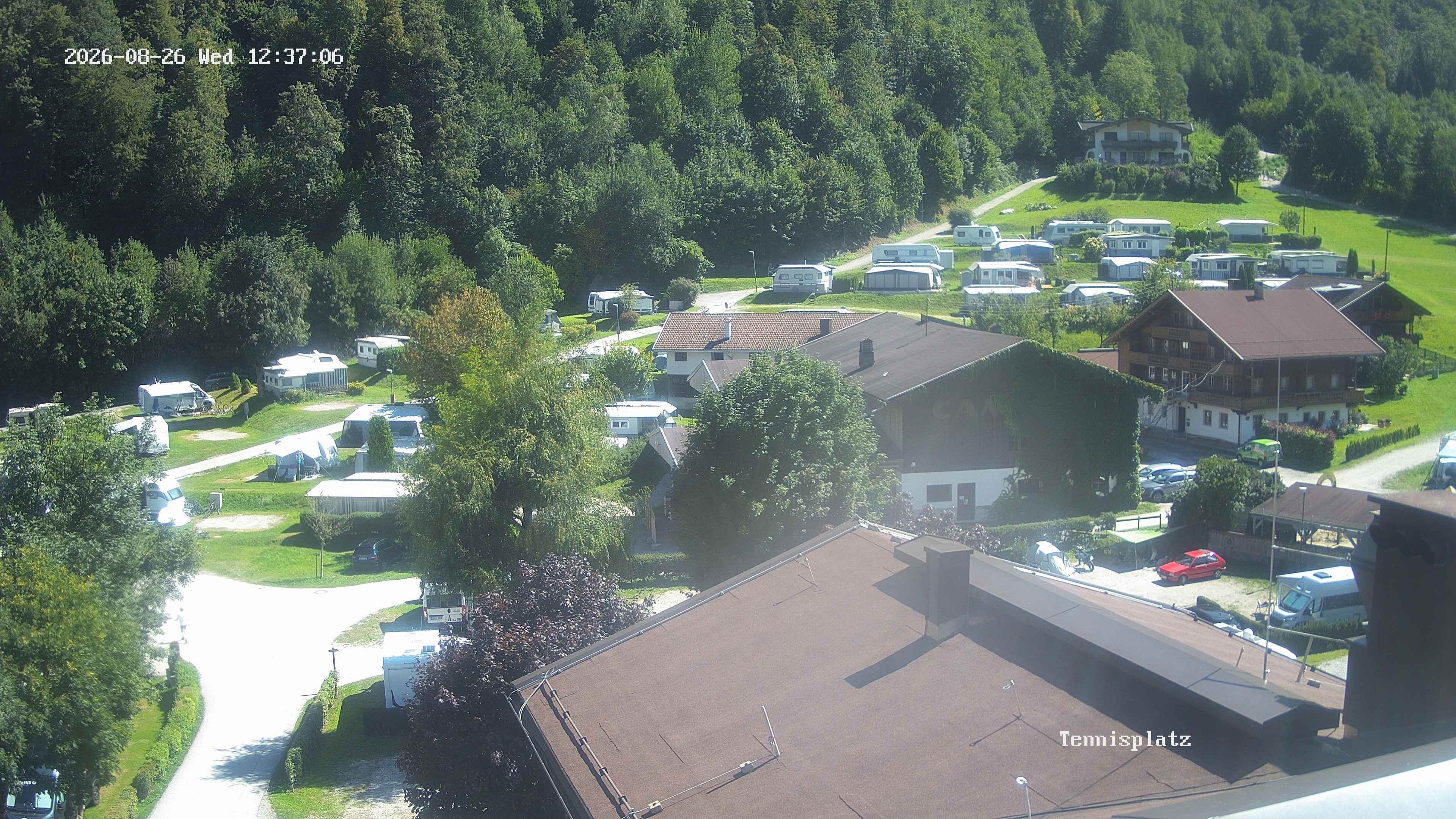 Archiv Foto Webcam Camping Aufenfeld - Appartements
