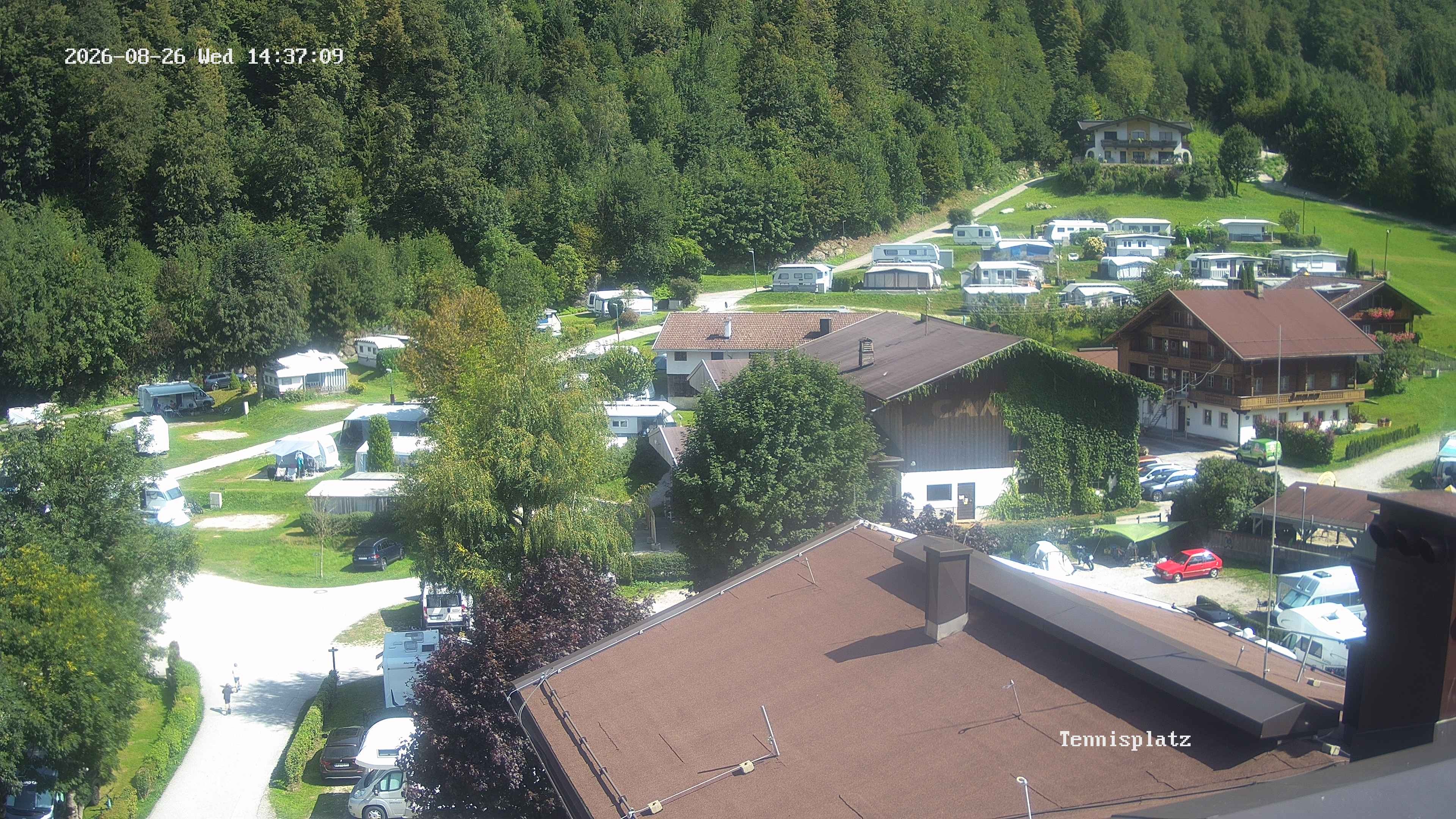 Archiv Foto Webcam Camping Aufenfeld - Appartements