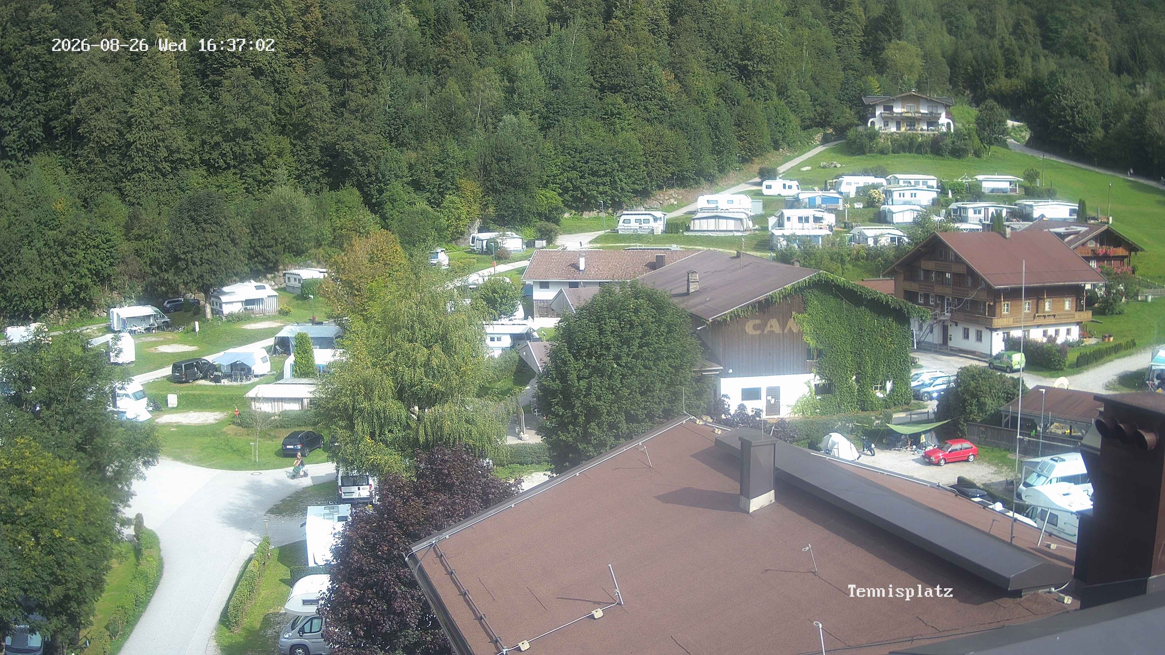 Archiv Foto Webcam Camping Aufenfeld - Appartements