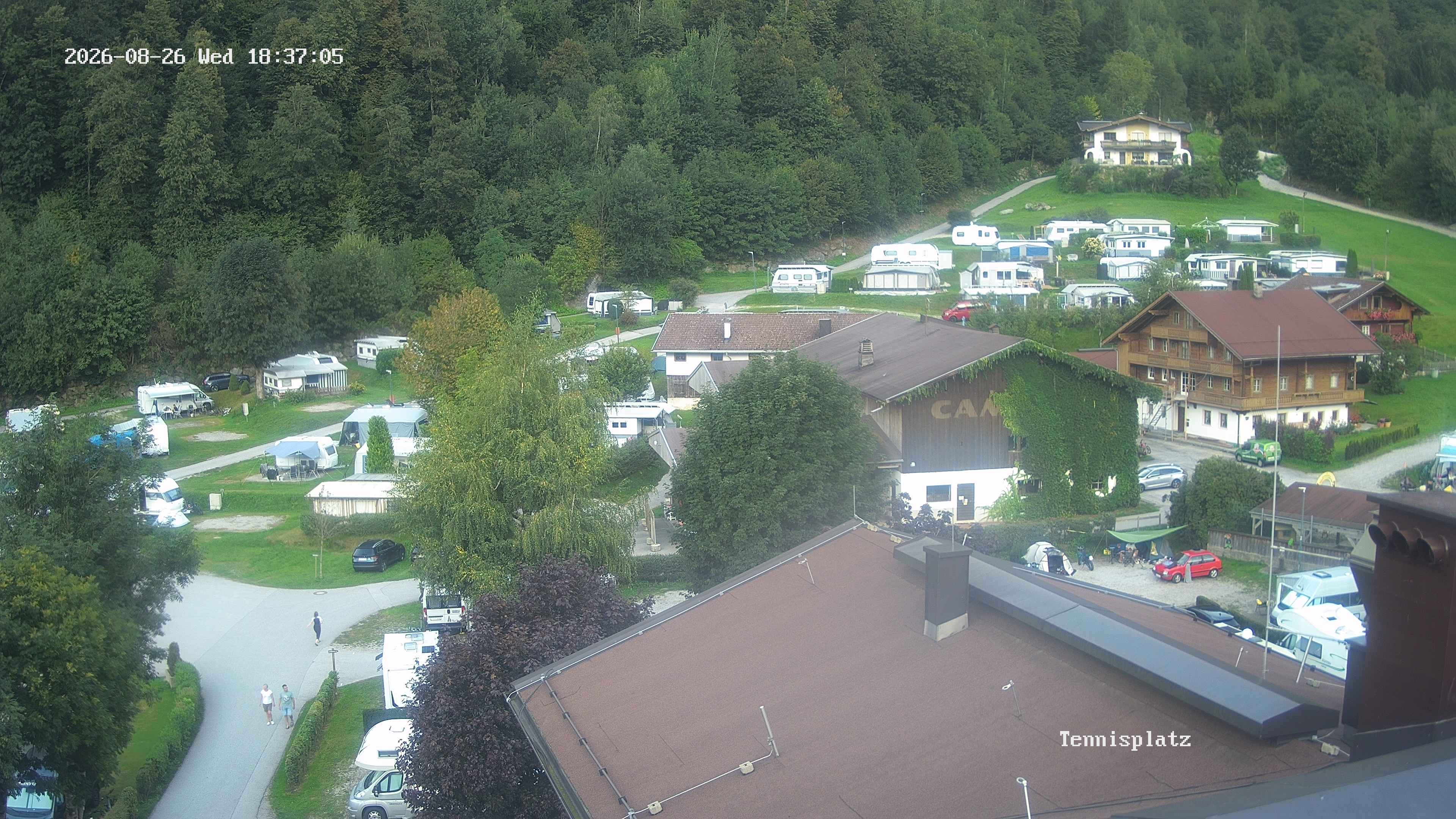 Archiv Foto Webcam Camping Aufenfeld - Appartements