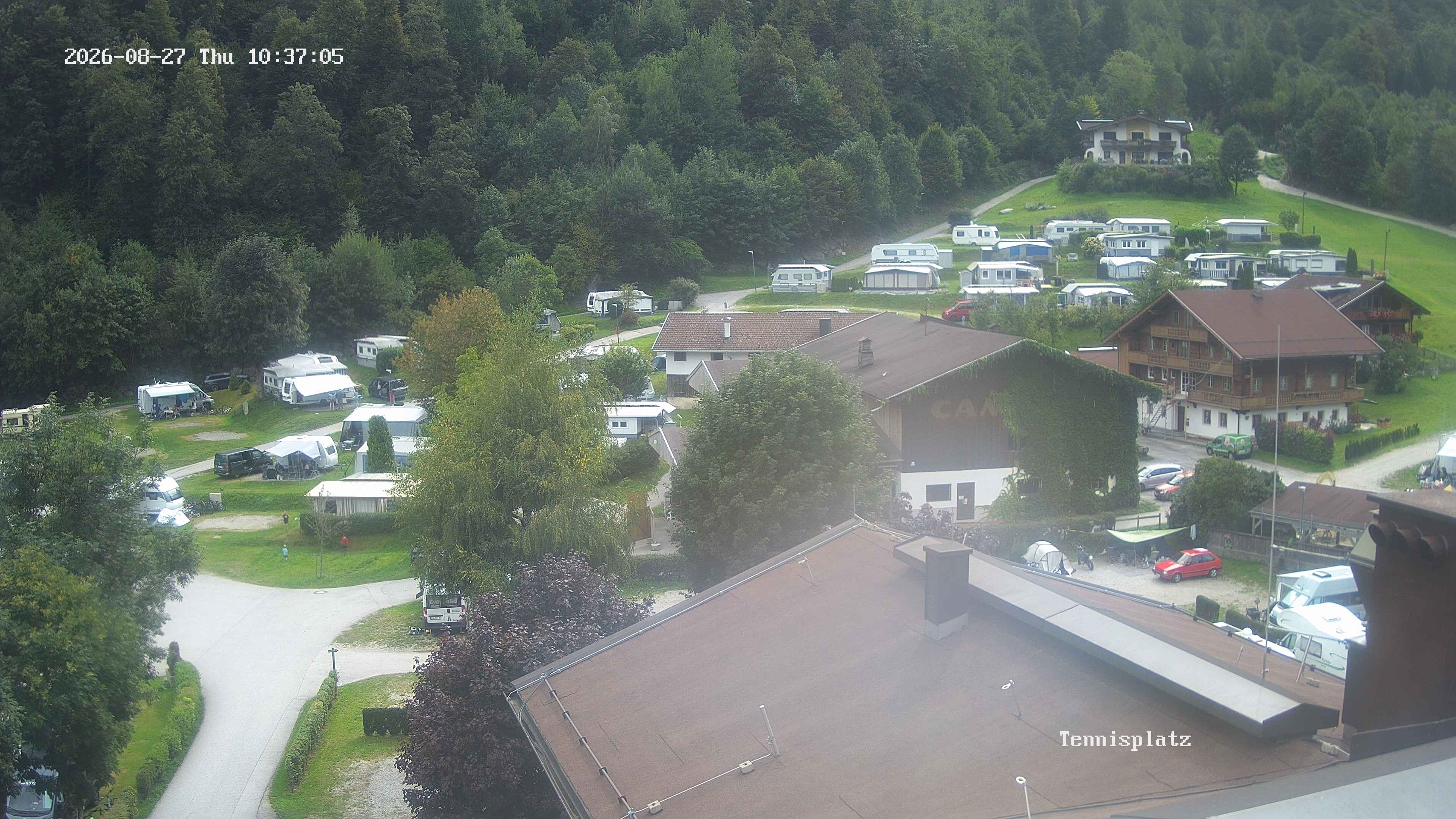 Archiv Foto Webcam Camping Aufenfeld - Appartements